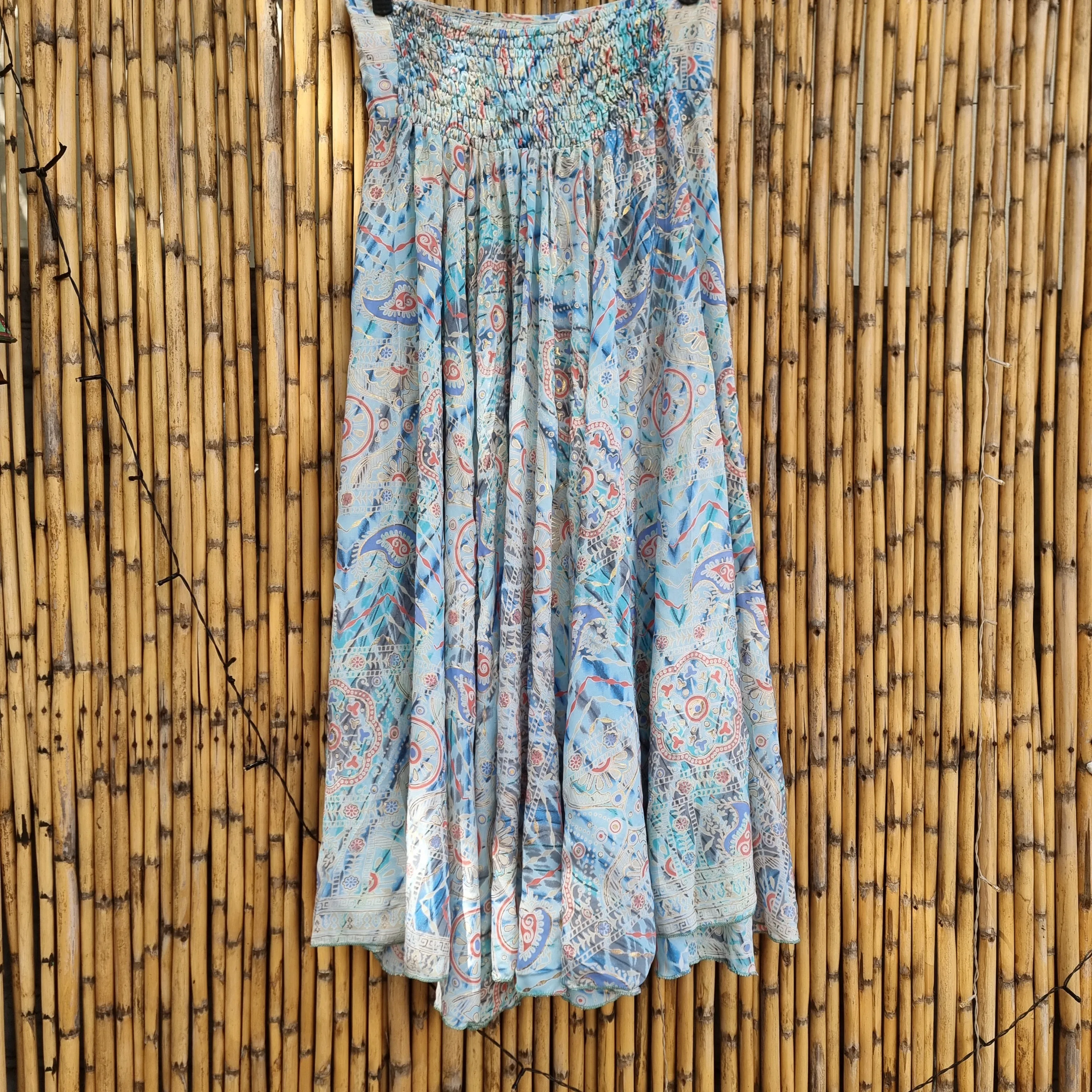 Silk Forest Silk Umbrella Pants