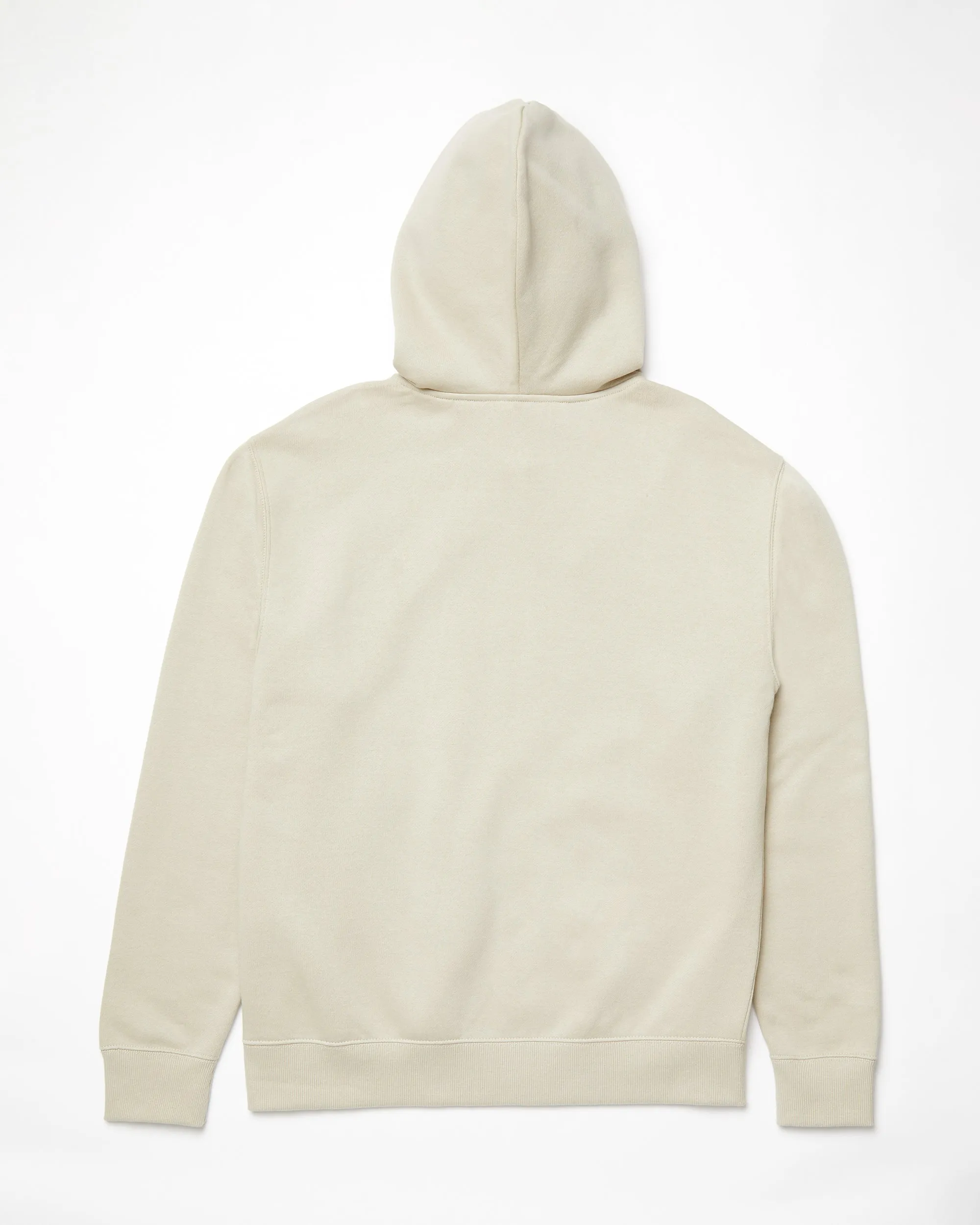 Single Stone Full Zip Kapuzenpullover - LIGHT KHAKI