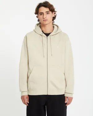 Single Stone Full Zip Kapuzenpullover - LIGHT KHAKI