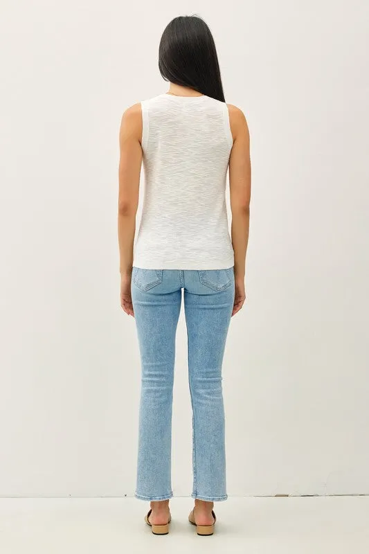 Sleeveless Knit Top
