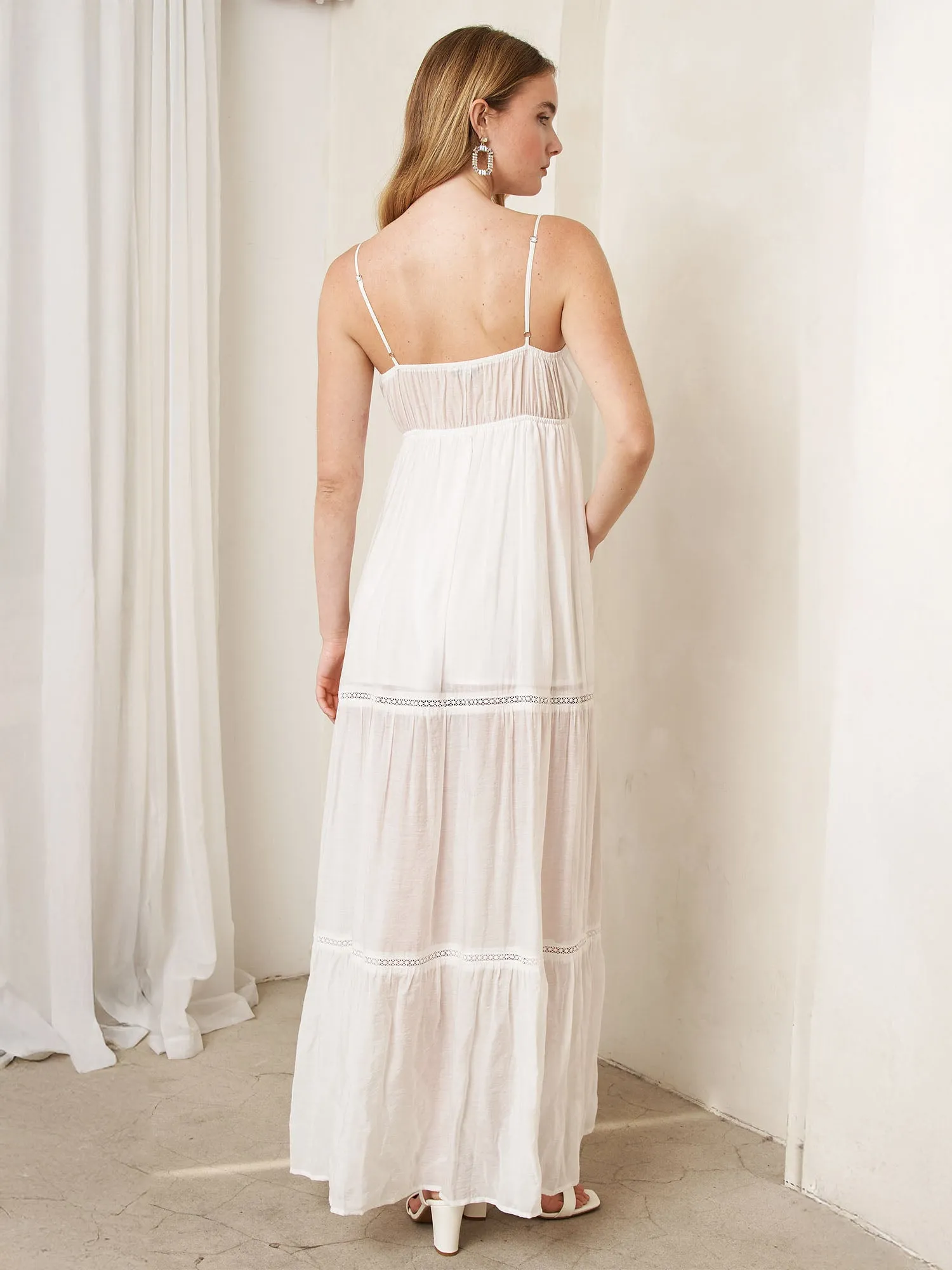 Sleeveless Maxi Sun Dress