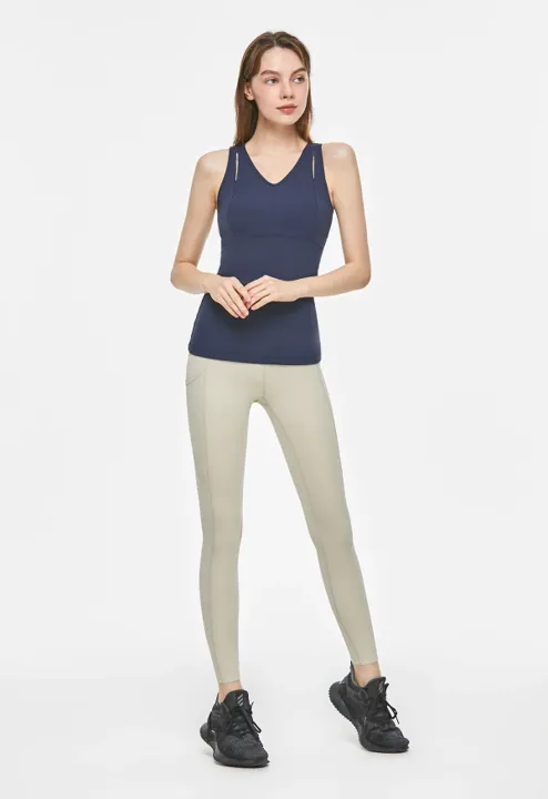 Slit Support Top - Navy
