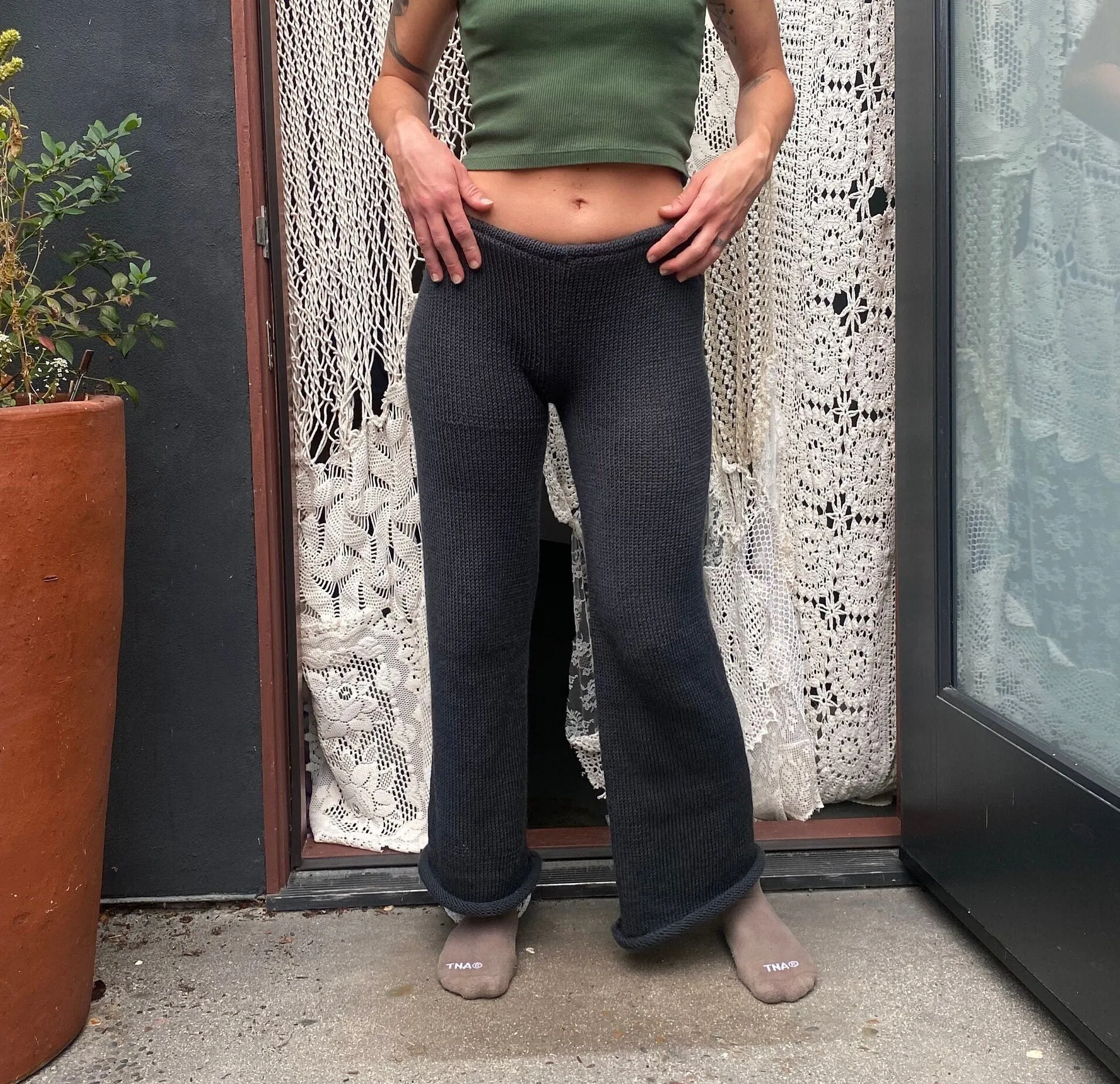 Smoky Quartz Knit Pants Pattern
