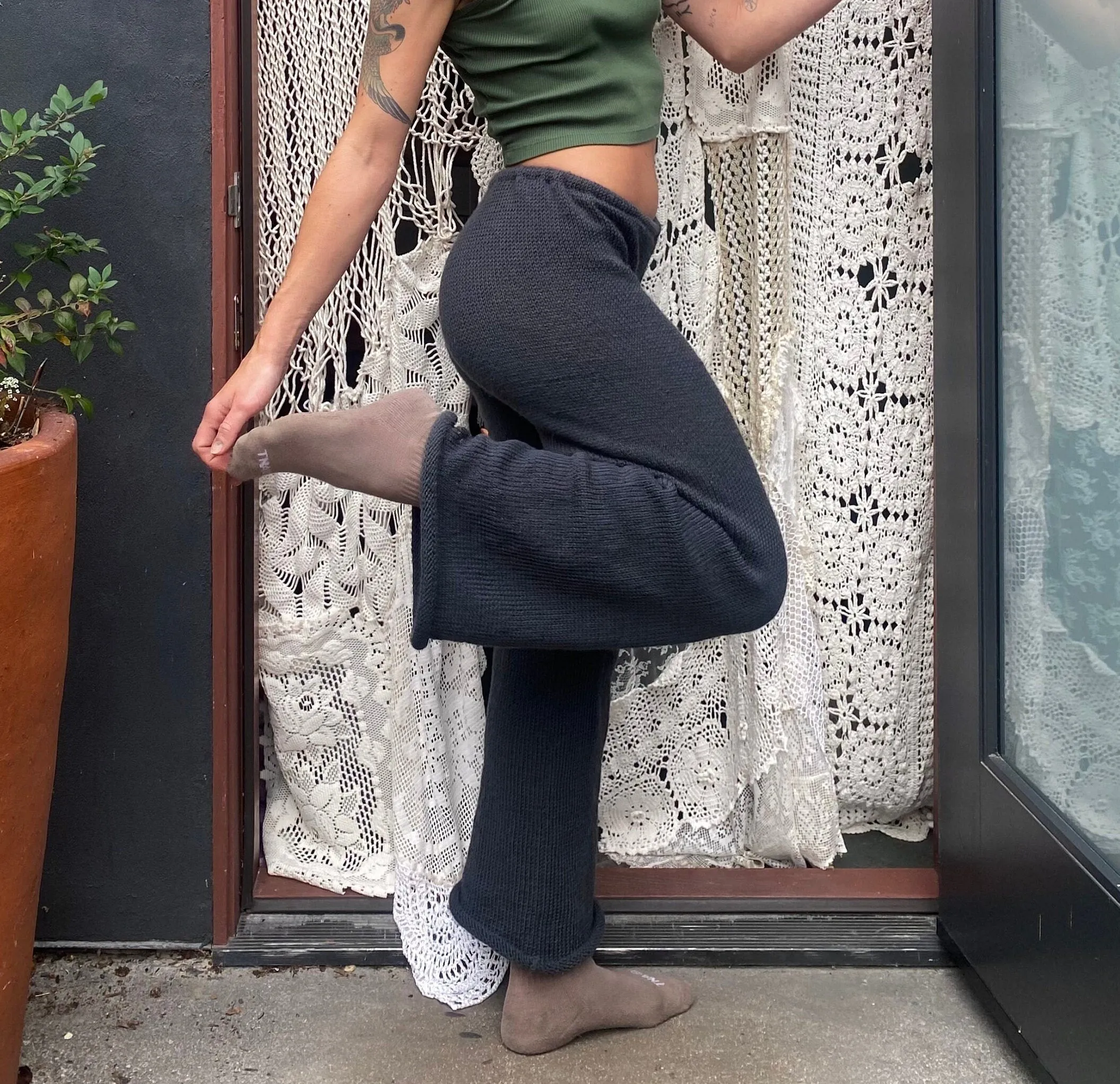Smoky Quartz Knit Pants Pattern