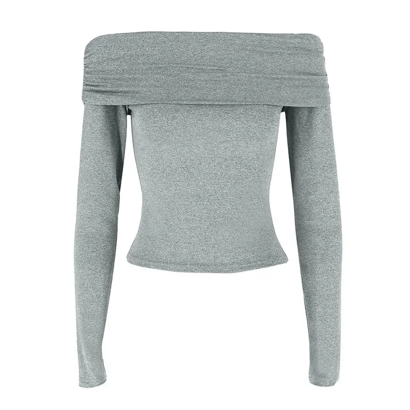 Snug Loose Off Shoulder Sweater