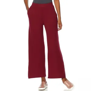 Soft & Cozy Women's Brushed Hacci Knit Pants With Pockets