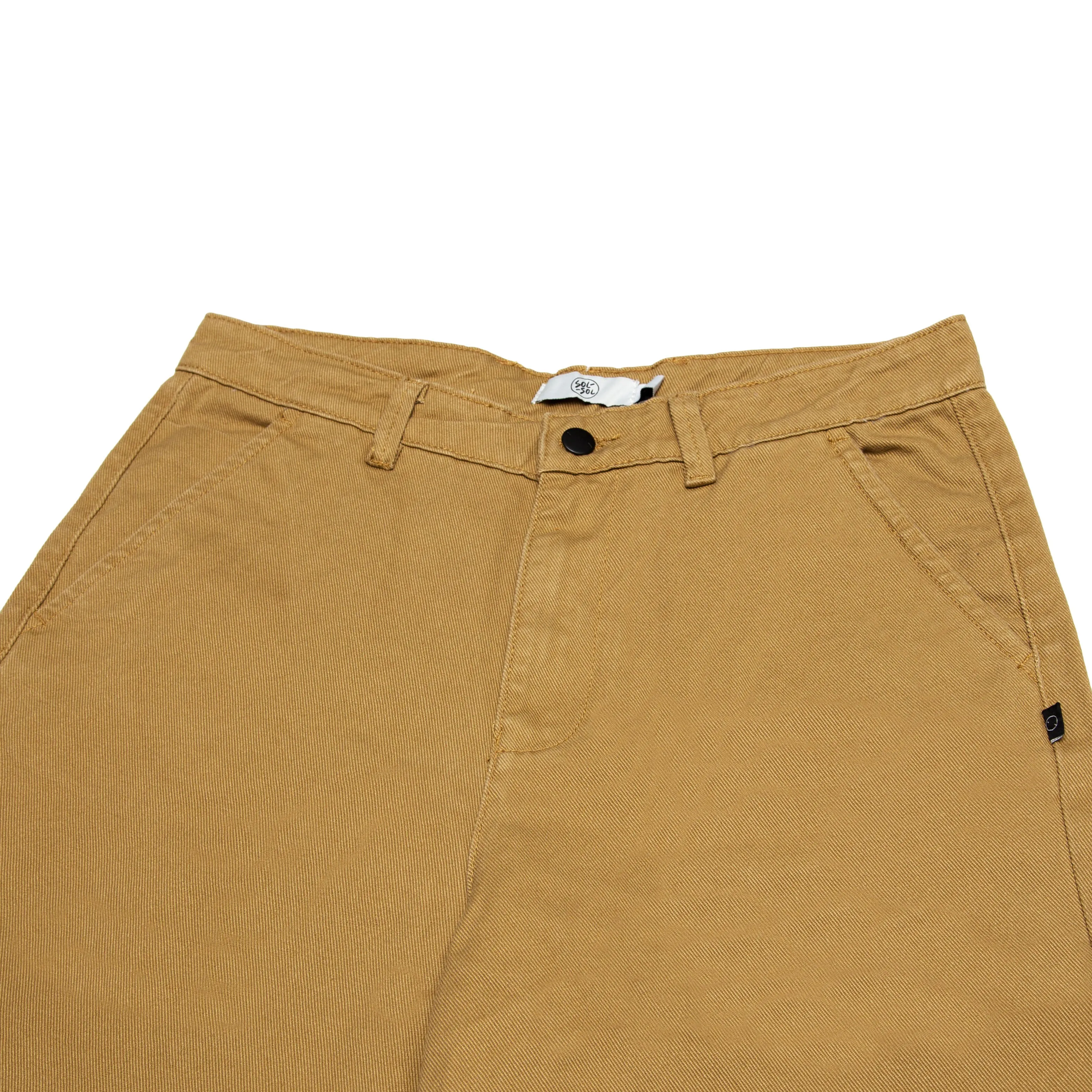 Sol Sol - Enzyme Wash Pants - Beige