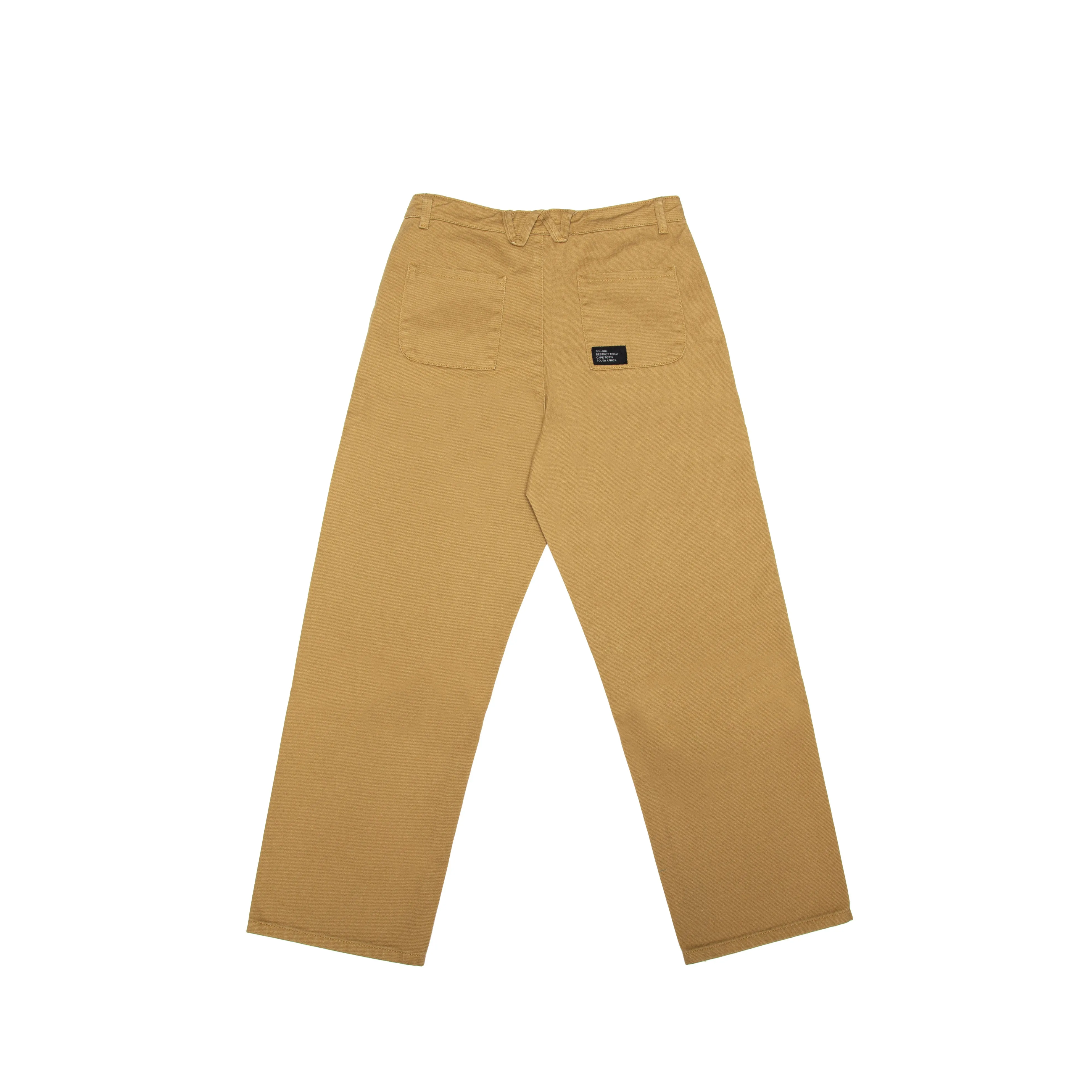 Sol Sol - Enzyme Wash Pants - Beige