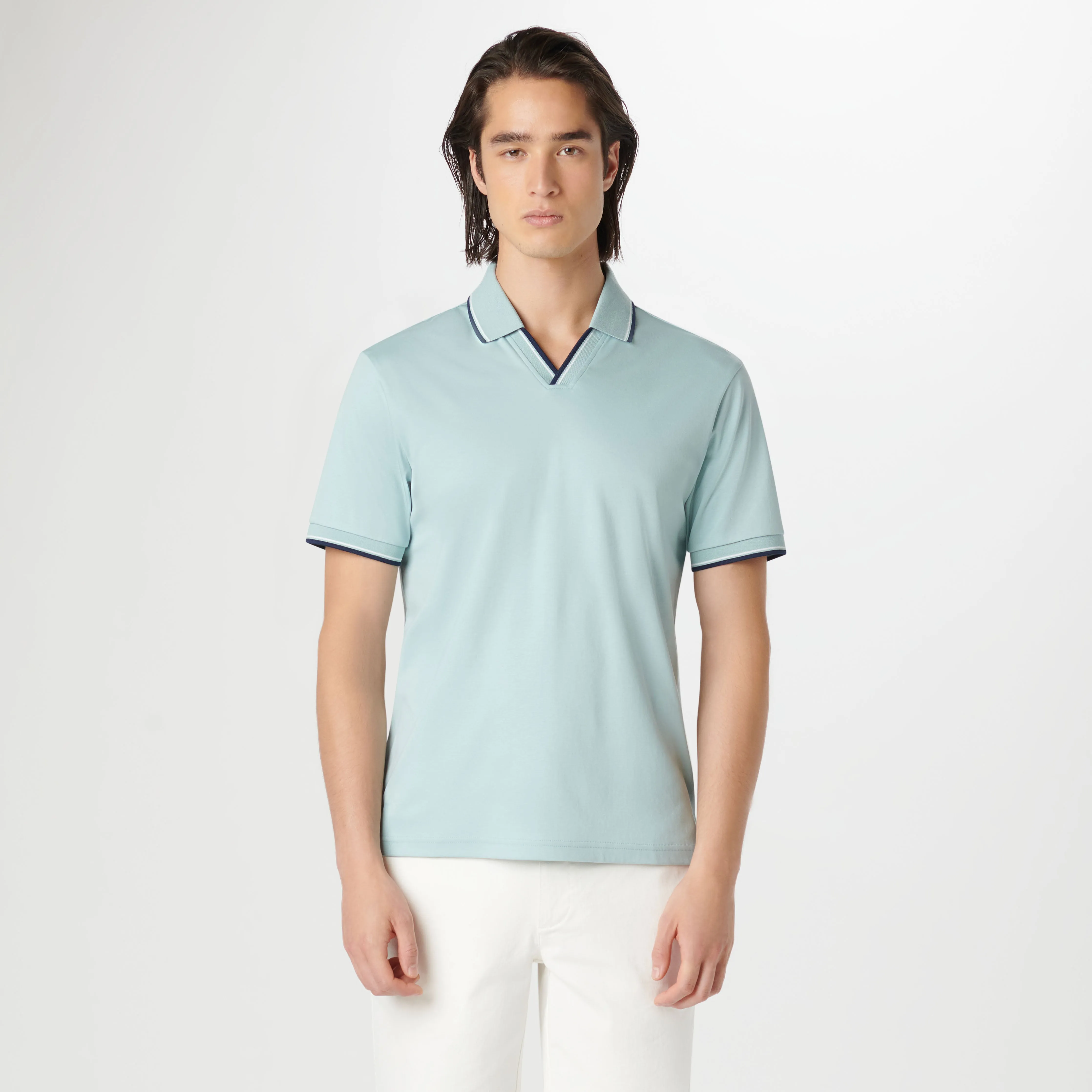 Solid Johnny Collar Polo