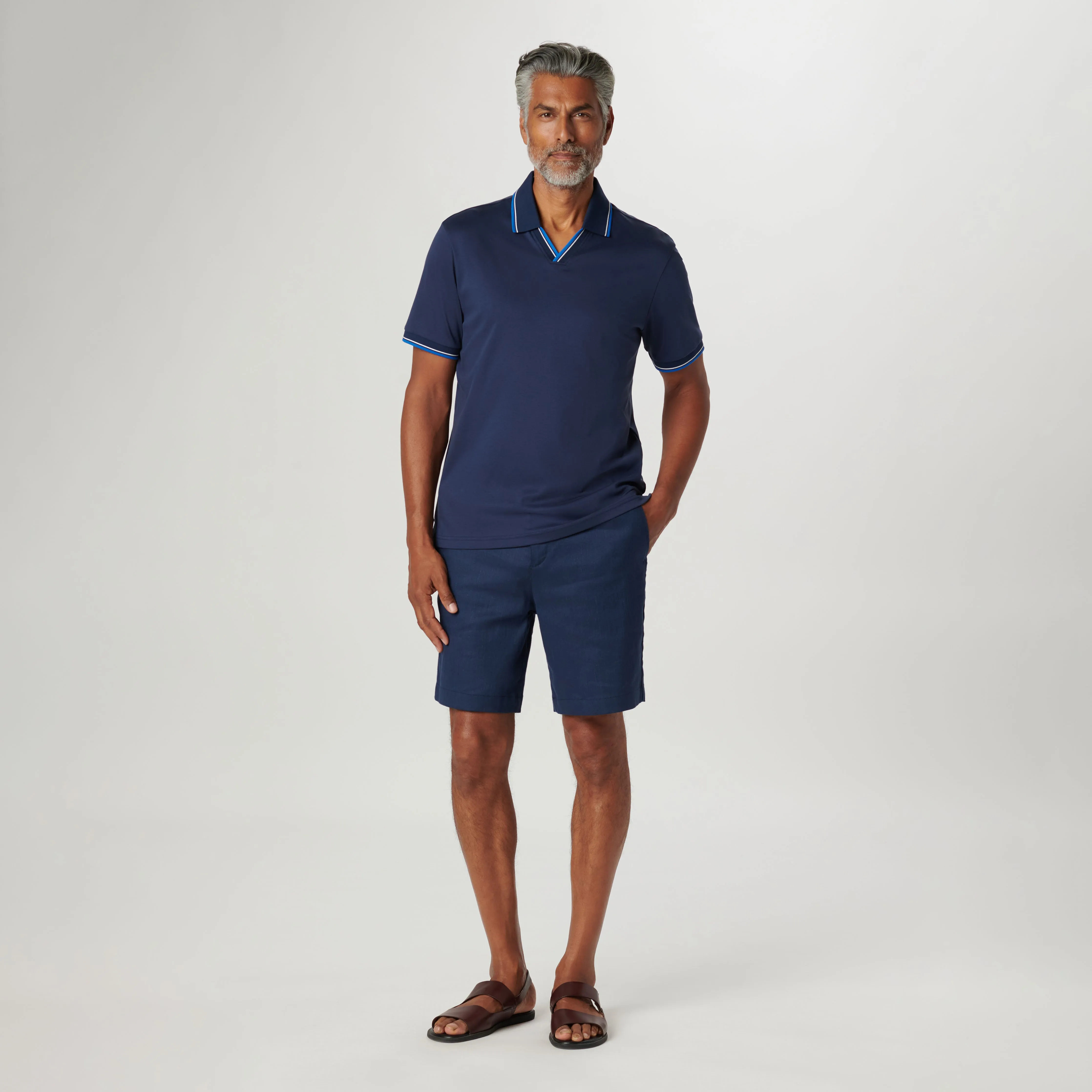 Solid Johnny Collar Polo