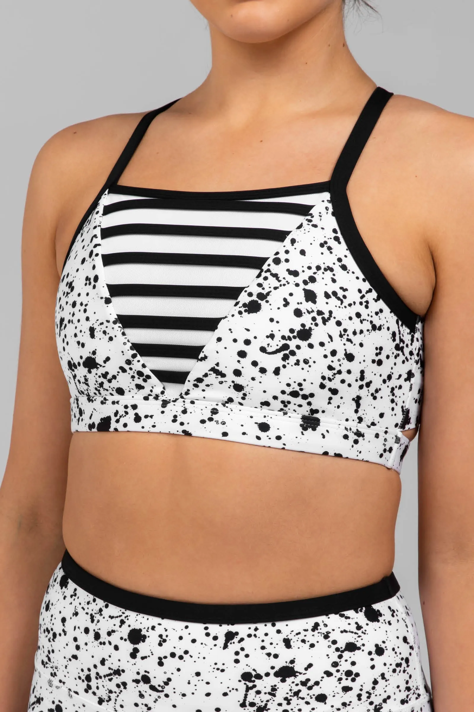 Speckled Spot Crop Top