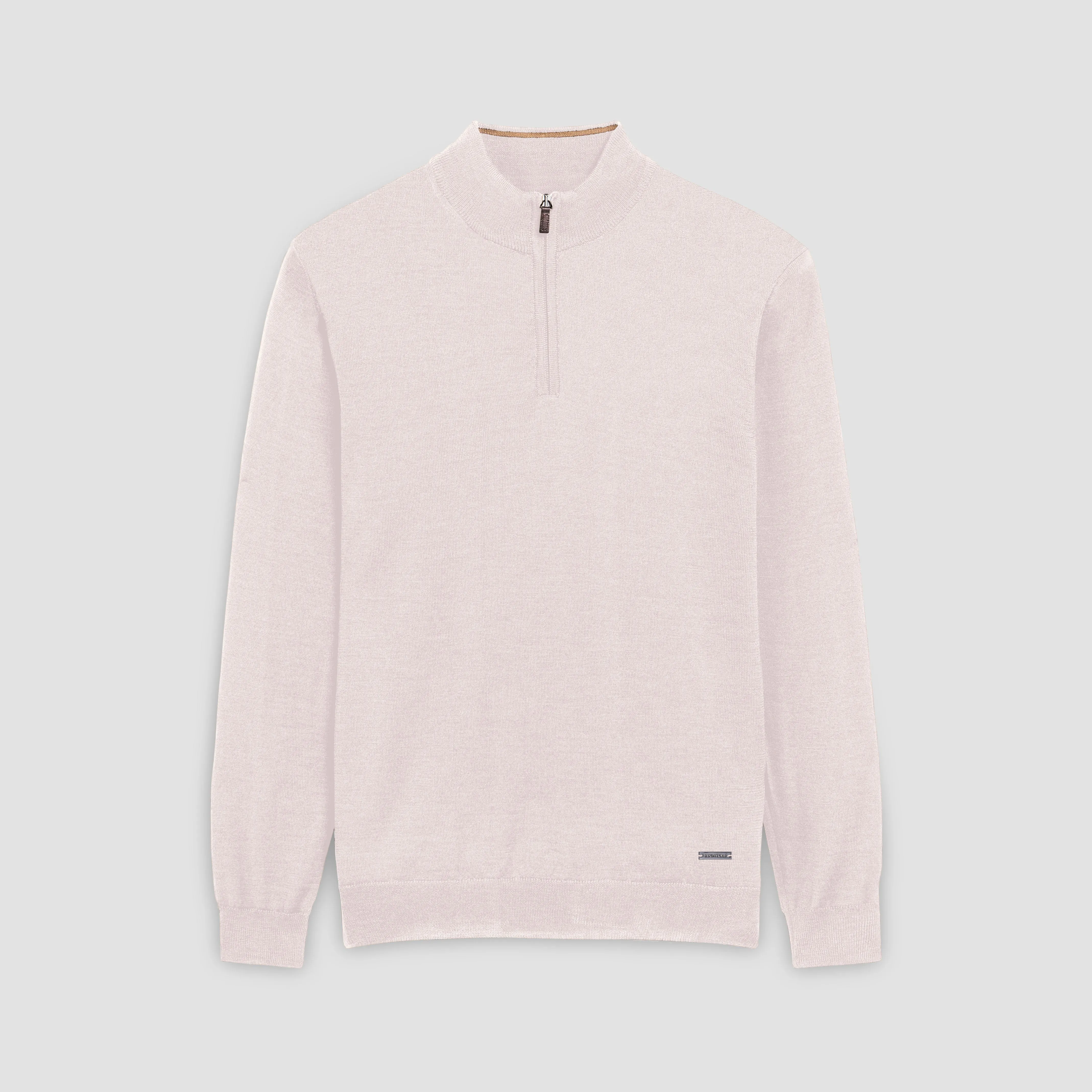 Spencer Quarter-Zip Super Merino Sweater