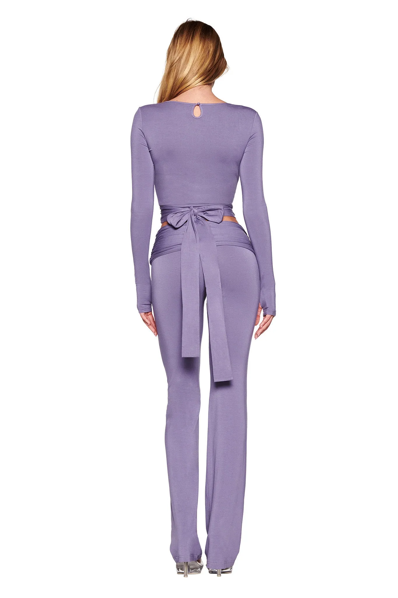 STELLA TOP - PURPLE : DUSTY LILAC