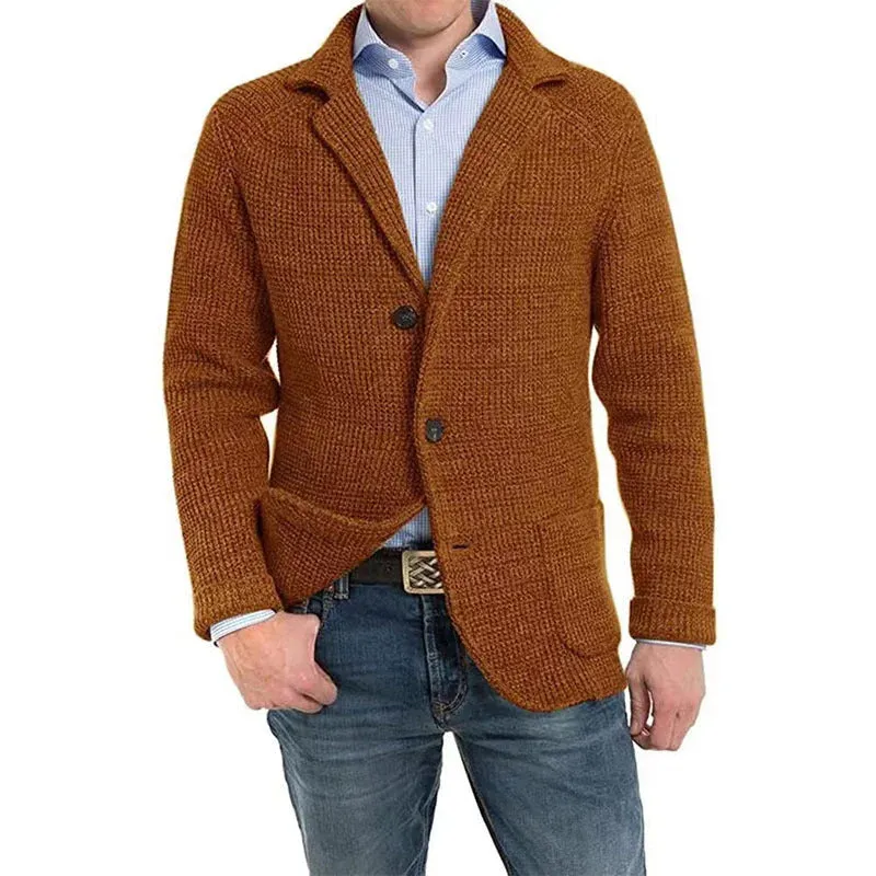 Stylish Long Sleeve Men's Jacket With Flap Pocket