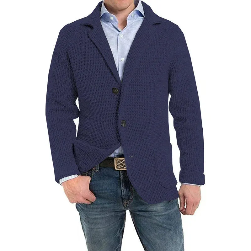 Stylish Long Sleeve Men's Jacket With Flap Pocket