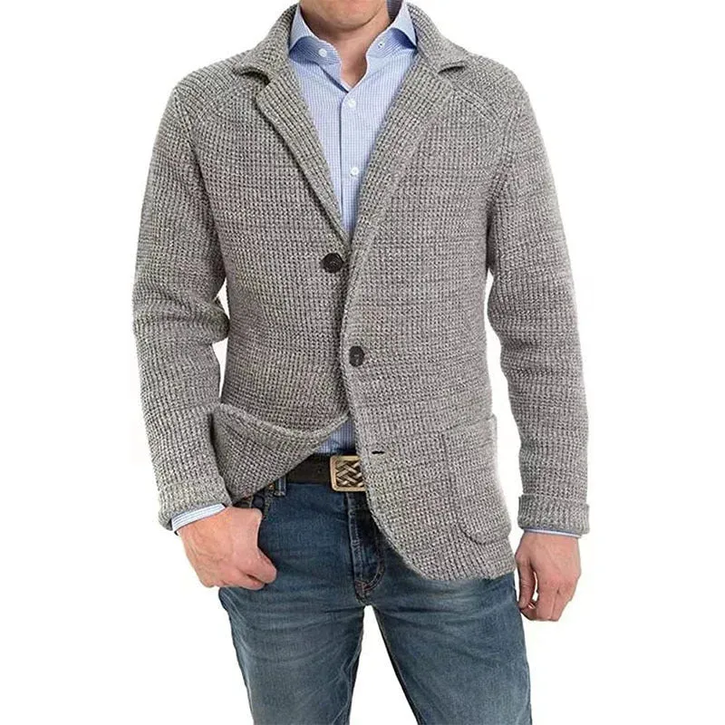 Stylish Long Sleeve Men's Jacket With Flap Pocket