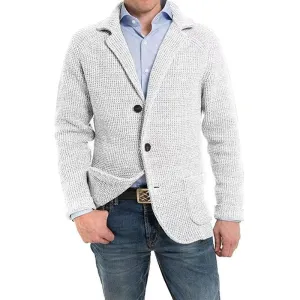 Stylish Long Sleeve Men's Jacket With Flap Pocket
