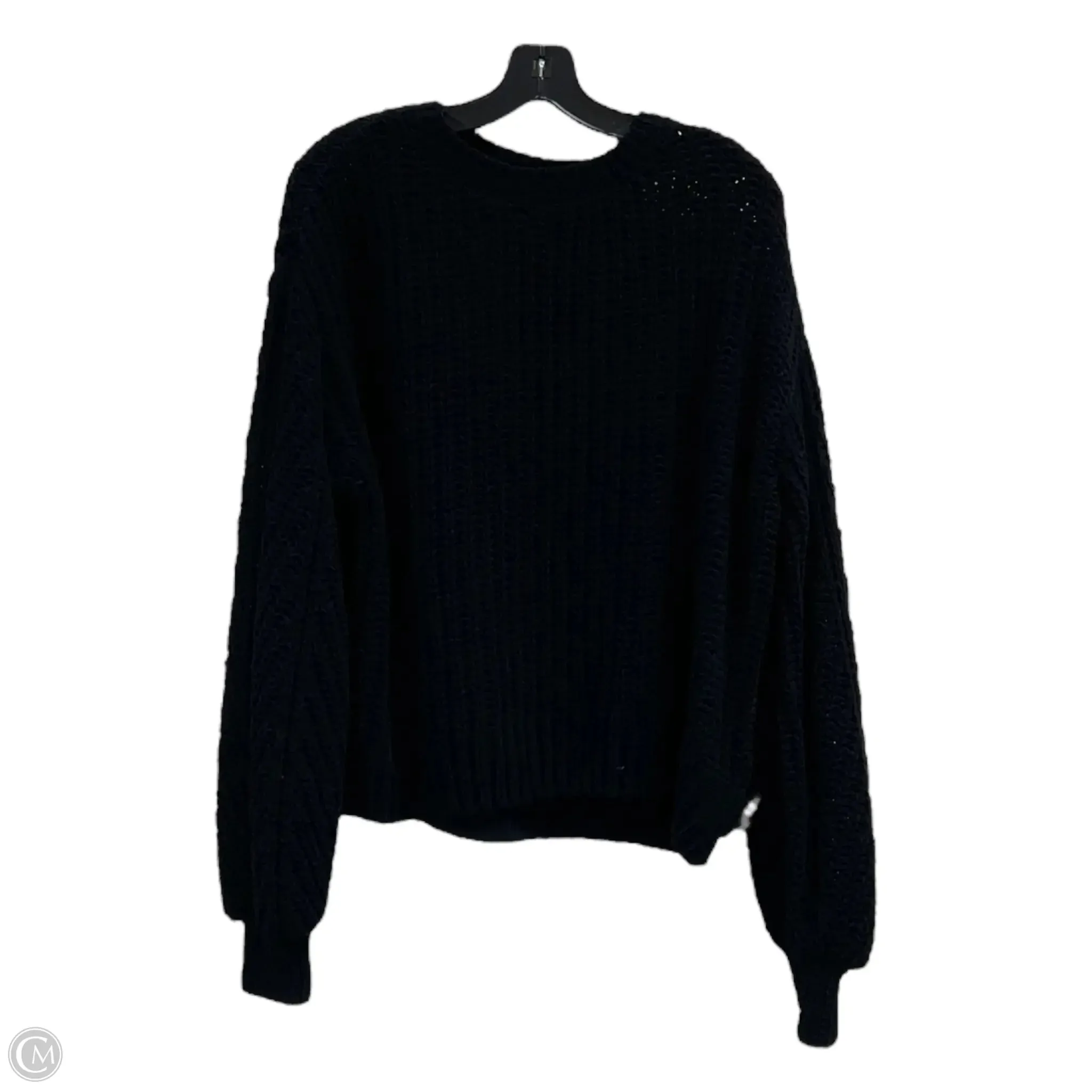 Sweater By H&m In Black, Size: M