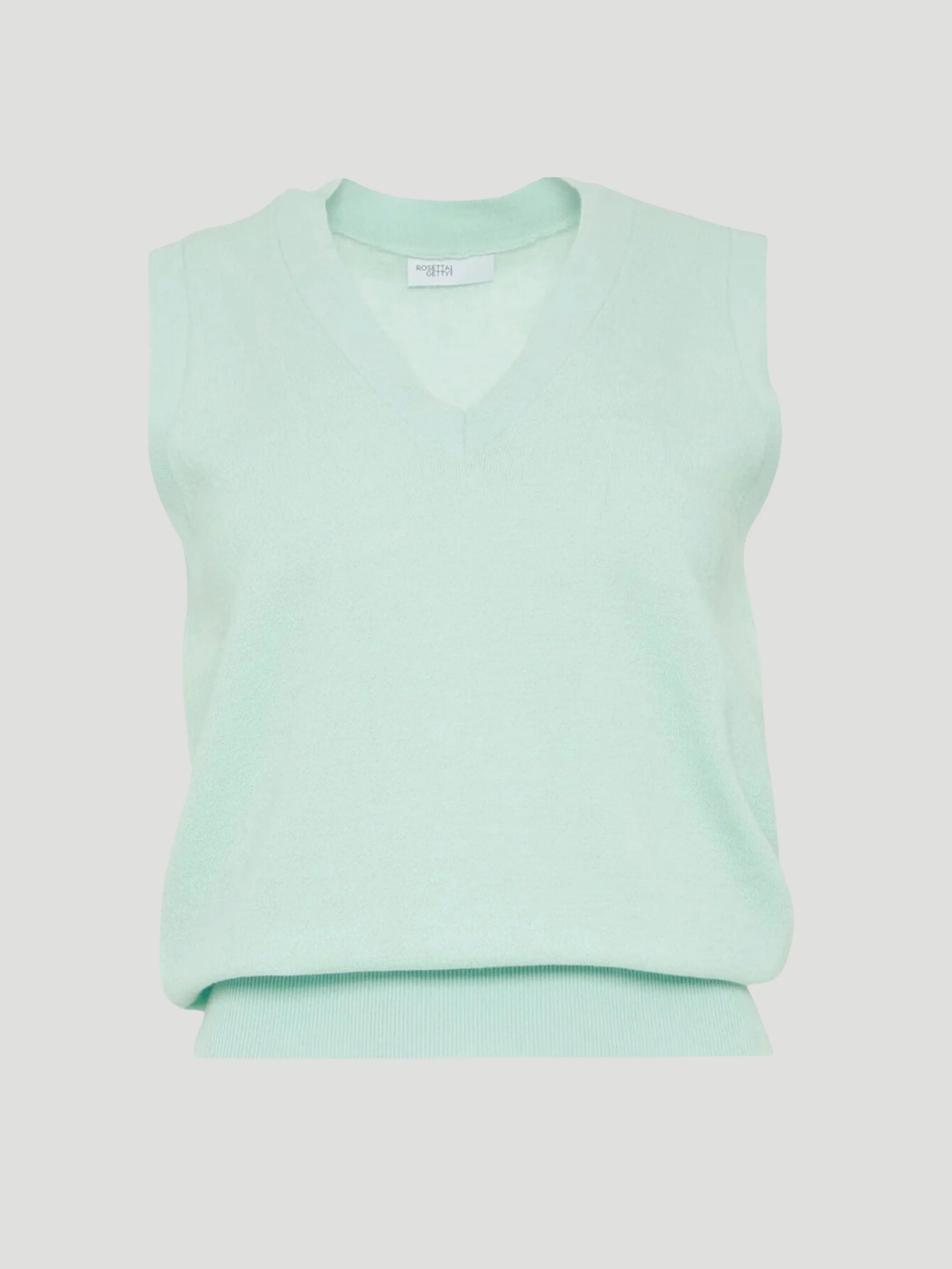 Sweater Vest in Mint