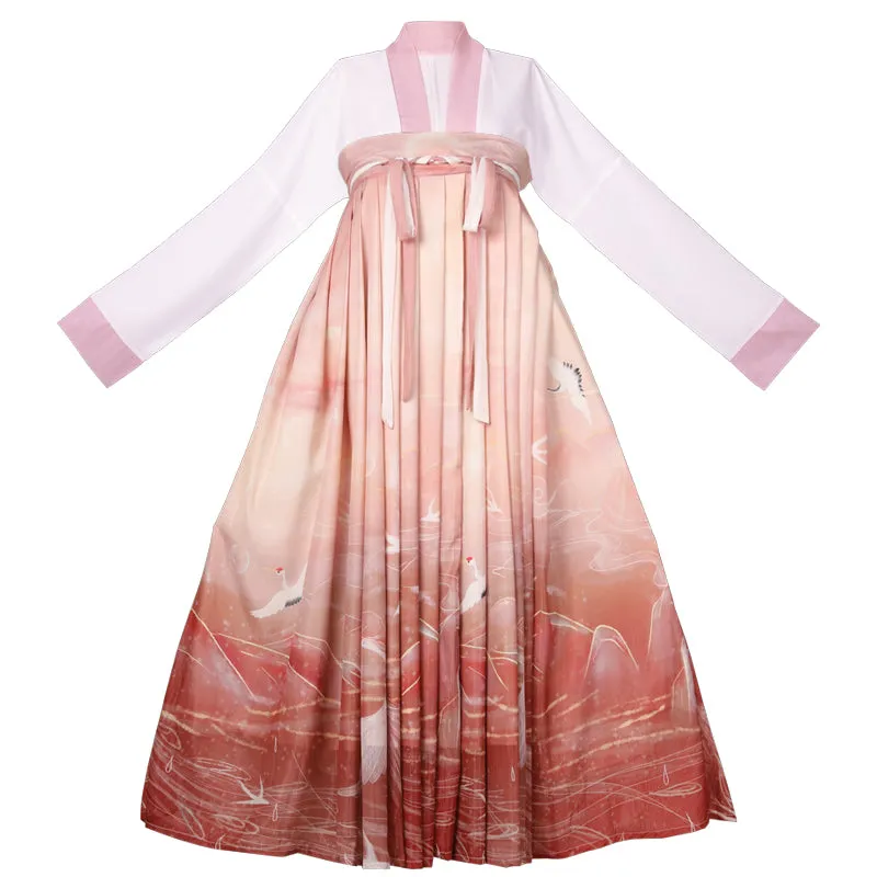 Tang System Printed Hanfu UB98161