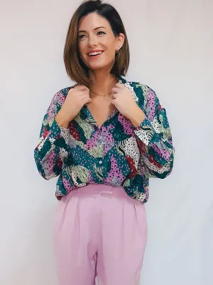 Technicolor Blouse