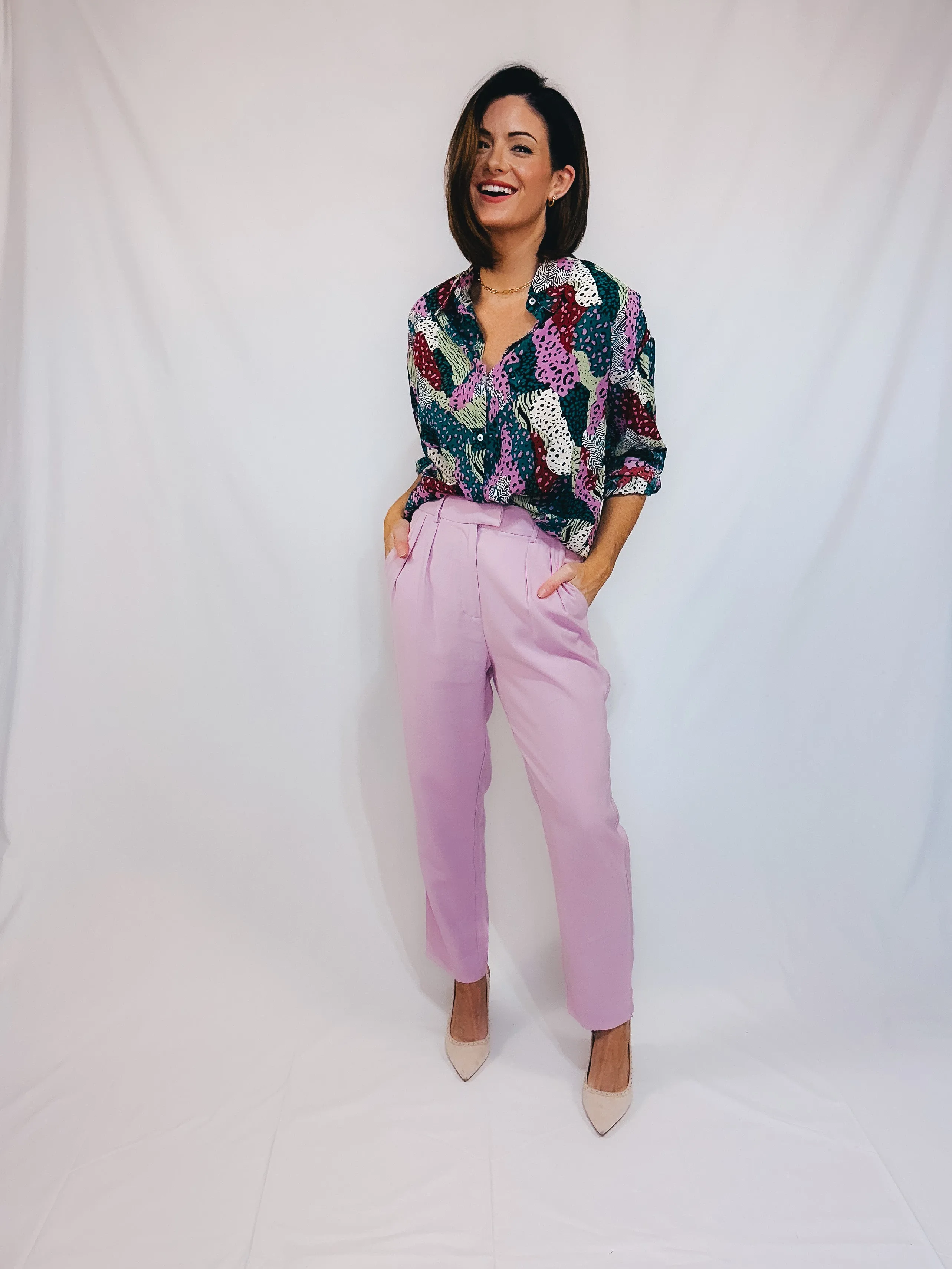 Technicolor Blouse
