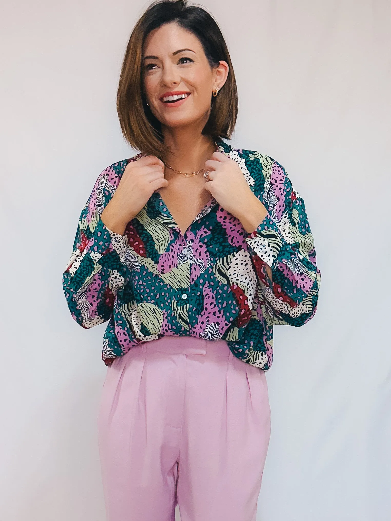 Technicolor Blouse