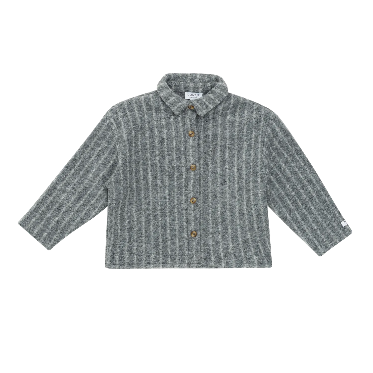 Temelo Overshirt | Cloudy Grey Melange