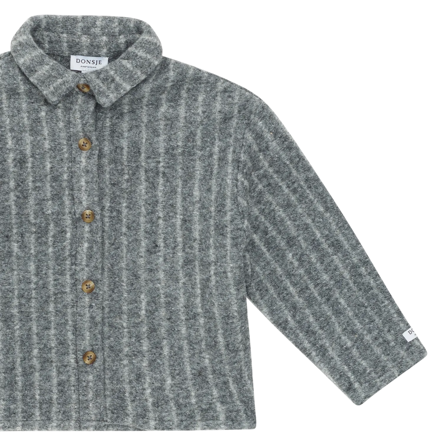Temelo Overshirt | Cloudy Grey Melange