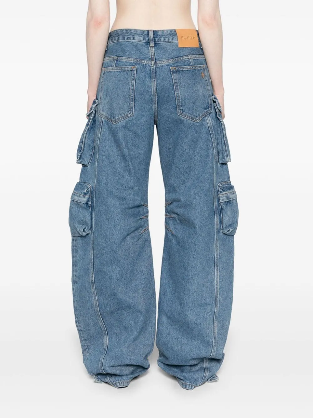 THE ATTICO Fern Regular Fit Jeans (Size 28)