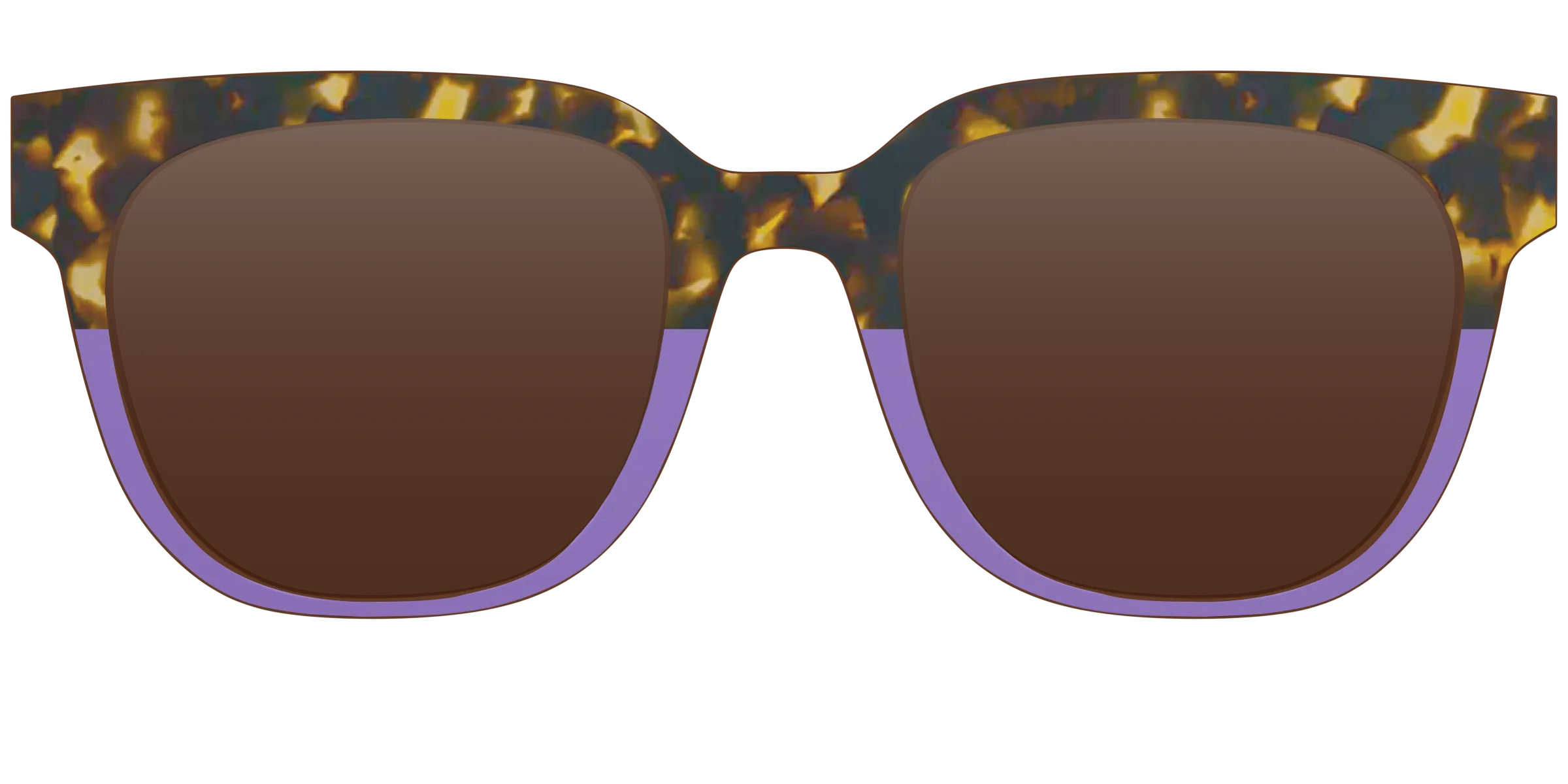 The Lavender Tortoise Split Sun Top