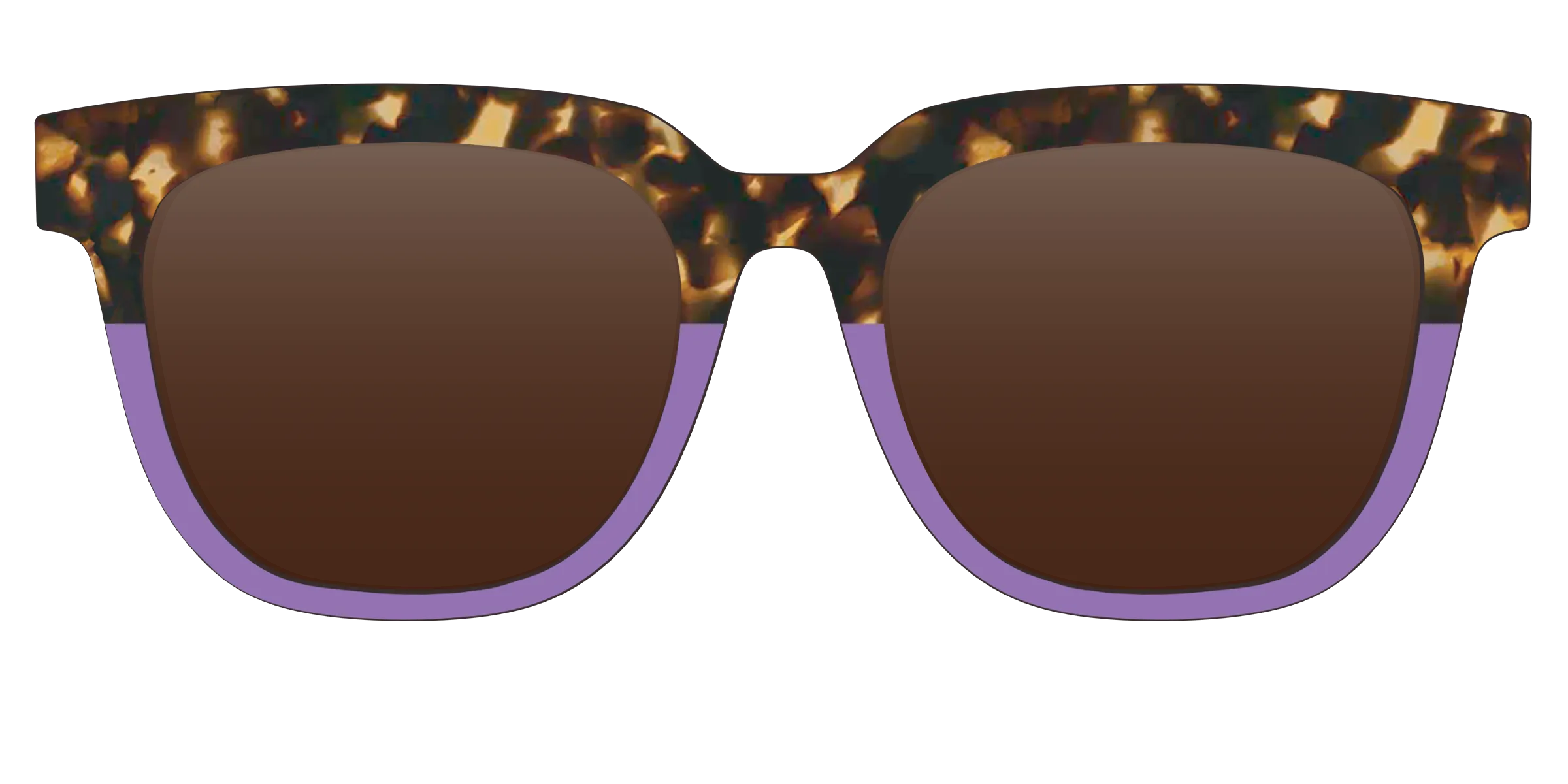The Lavender Tortoise Split Sun Top