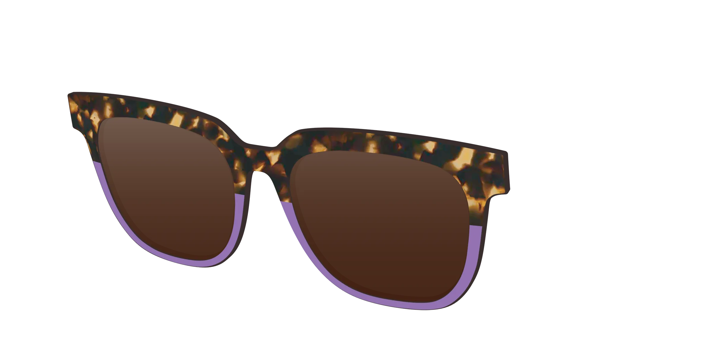 The Lavender Tortoise Split Sun Top
