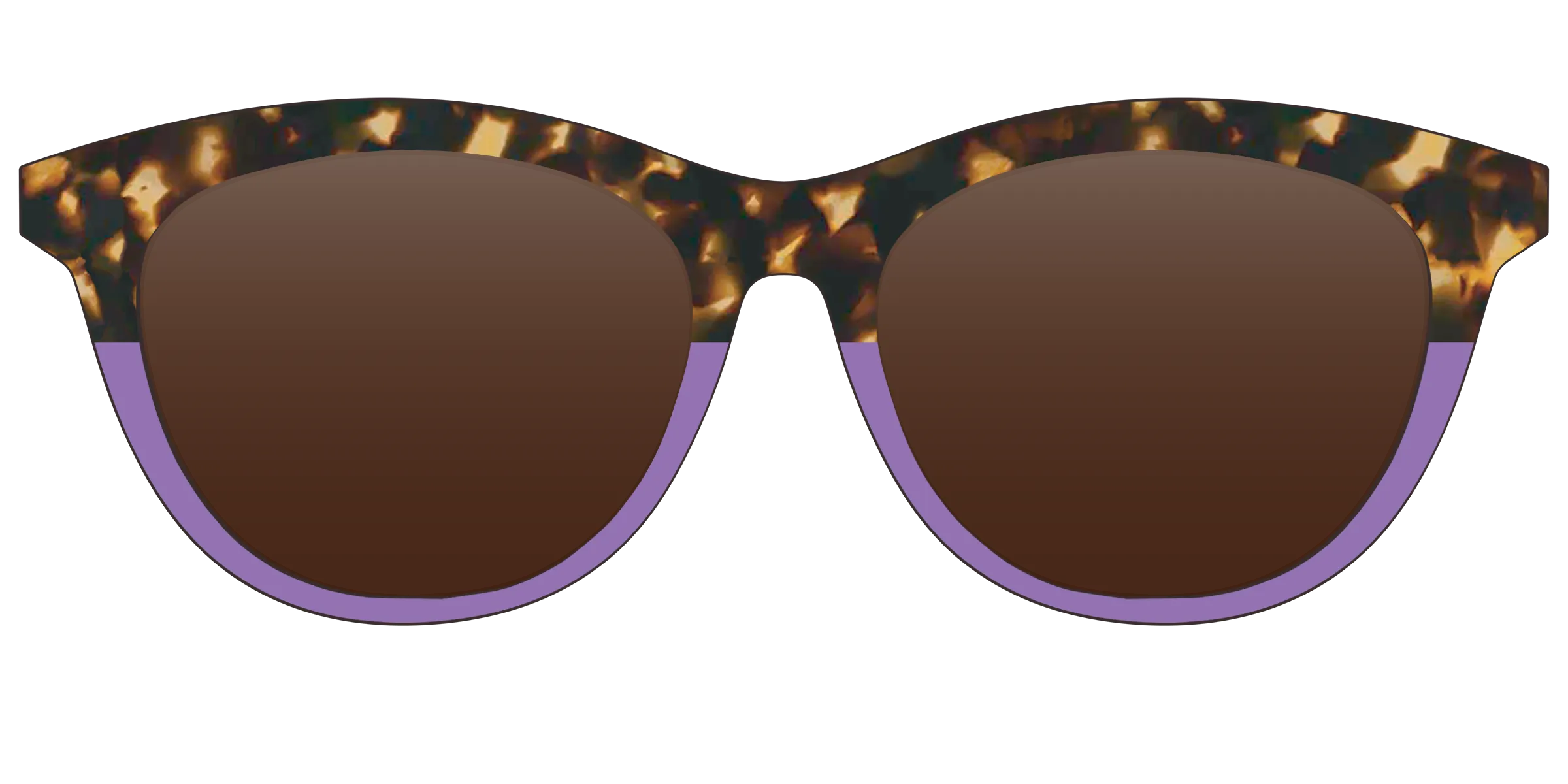 The Lavender Tortoise Split Sun Top