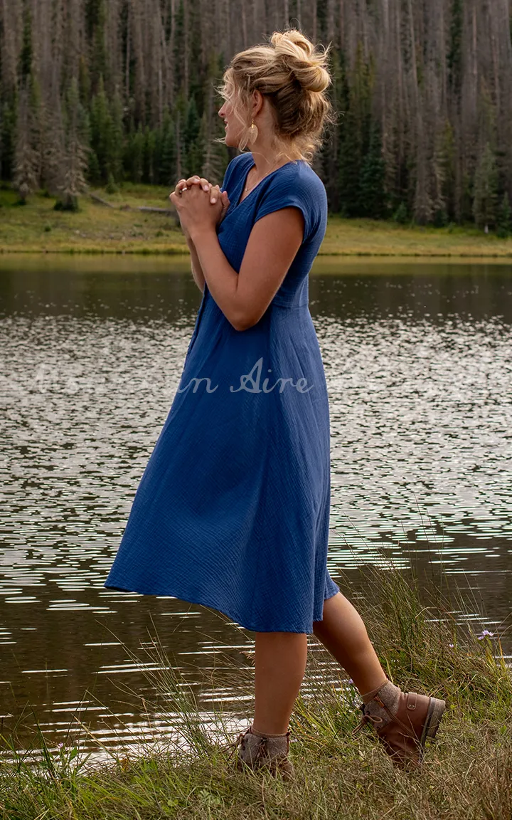 The Primrose -Navy