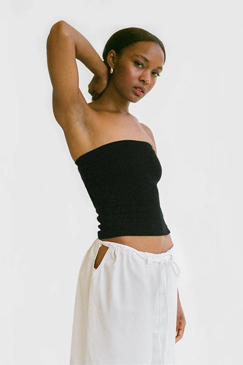 The Tube Convertible Top in Black