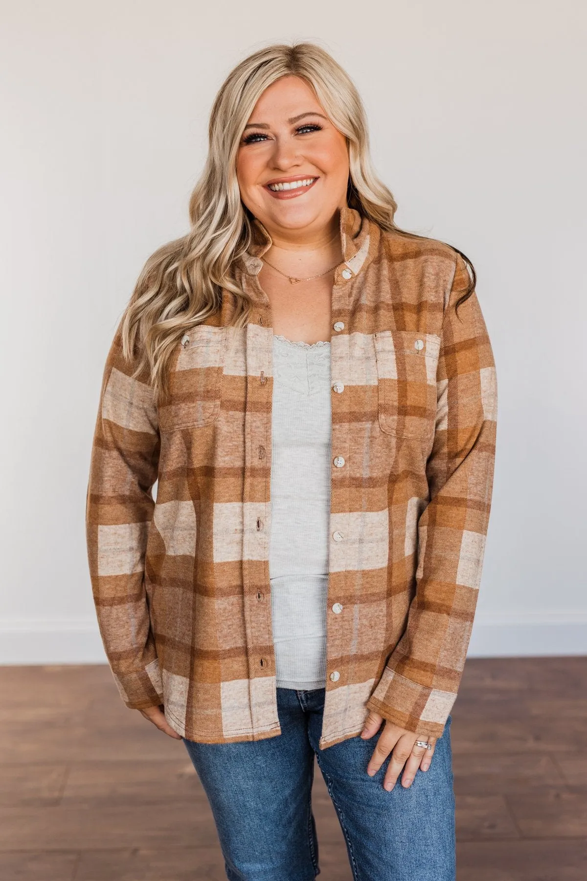 Thread & Supply Autumn Vibes Lightweight Jacket- Hazelnut