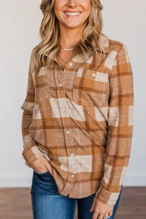 Thread & Supply Autumn Vibes Lightweight Jacket- Hazelnut