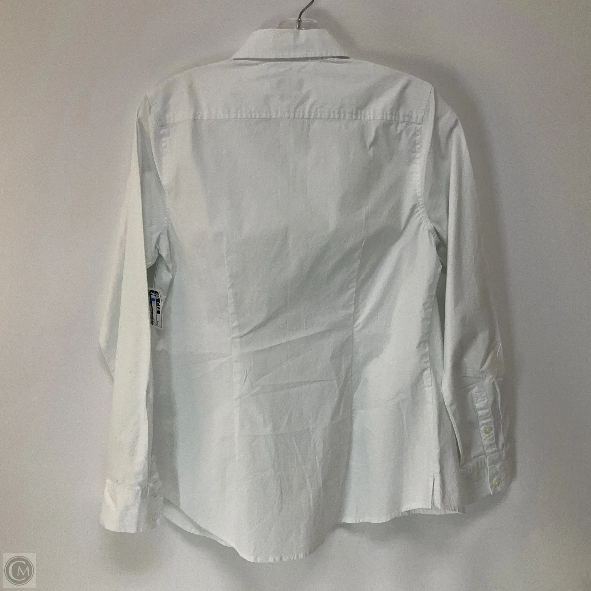 Top Long Sleeve By Vineyard Vines In White, Size: S