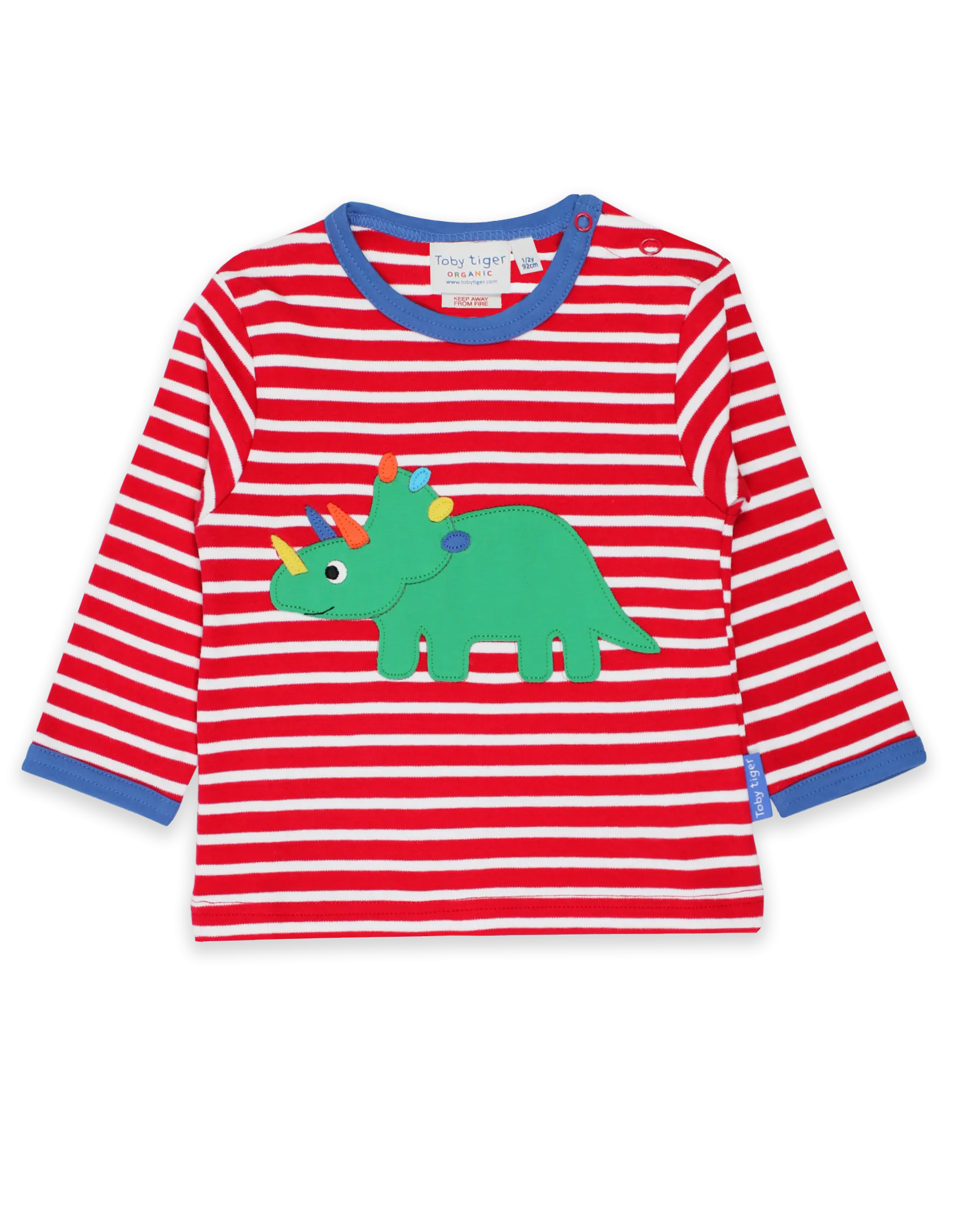 Triceratops Applique LS Top