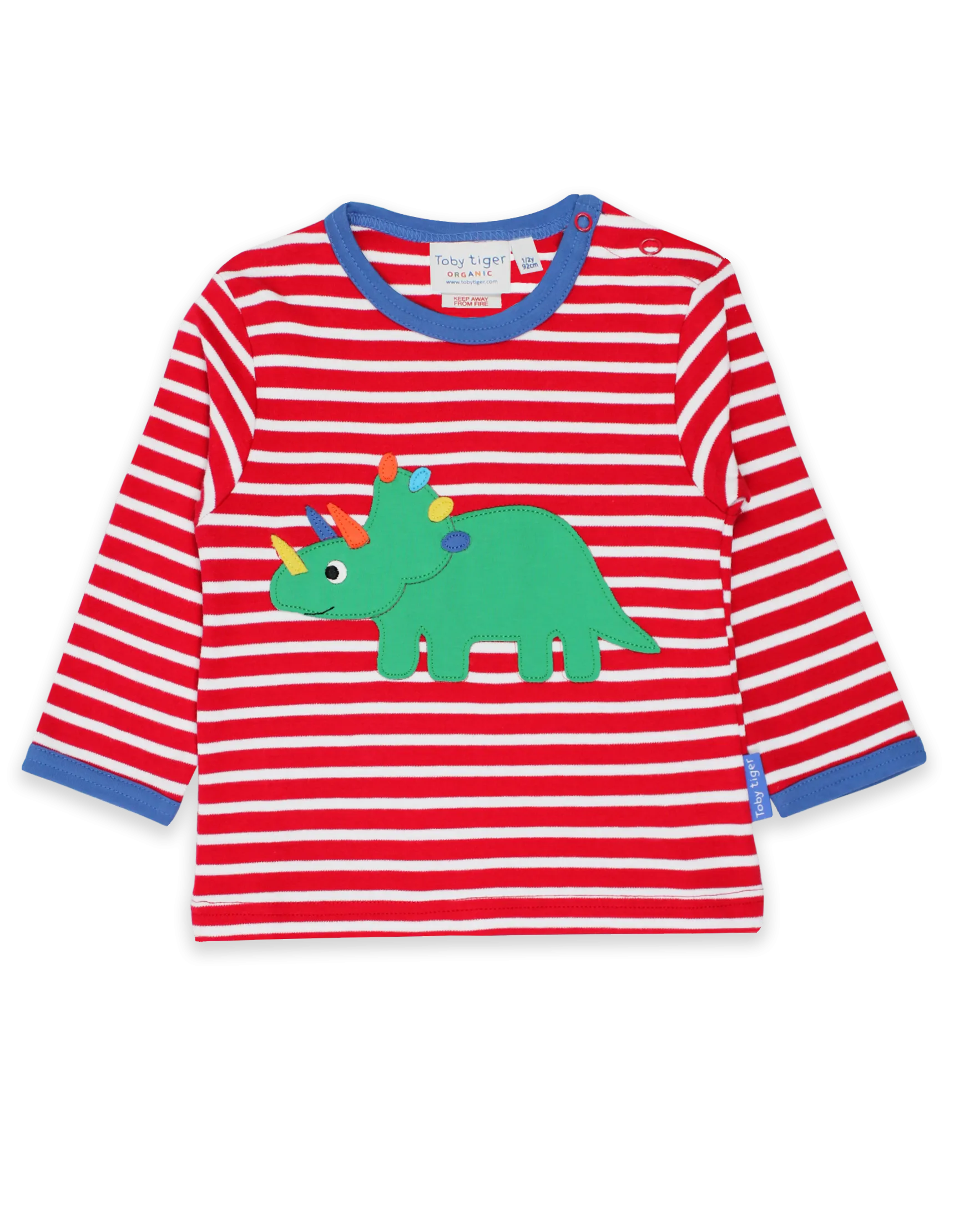 Triceratops Applique LS Top