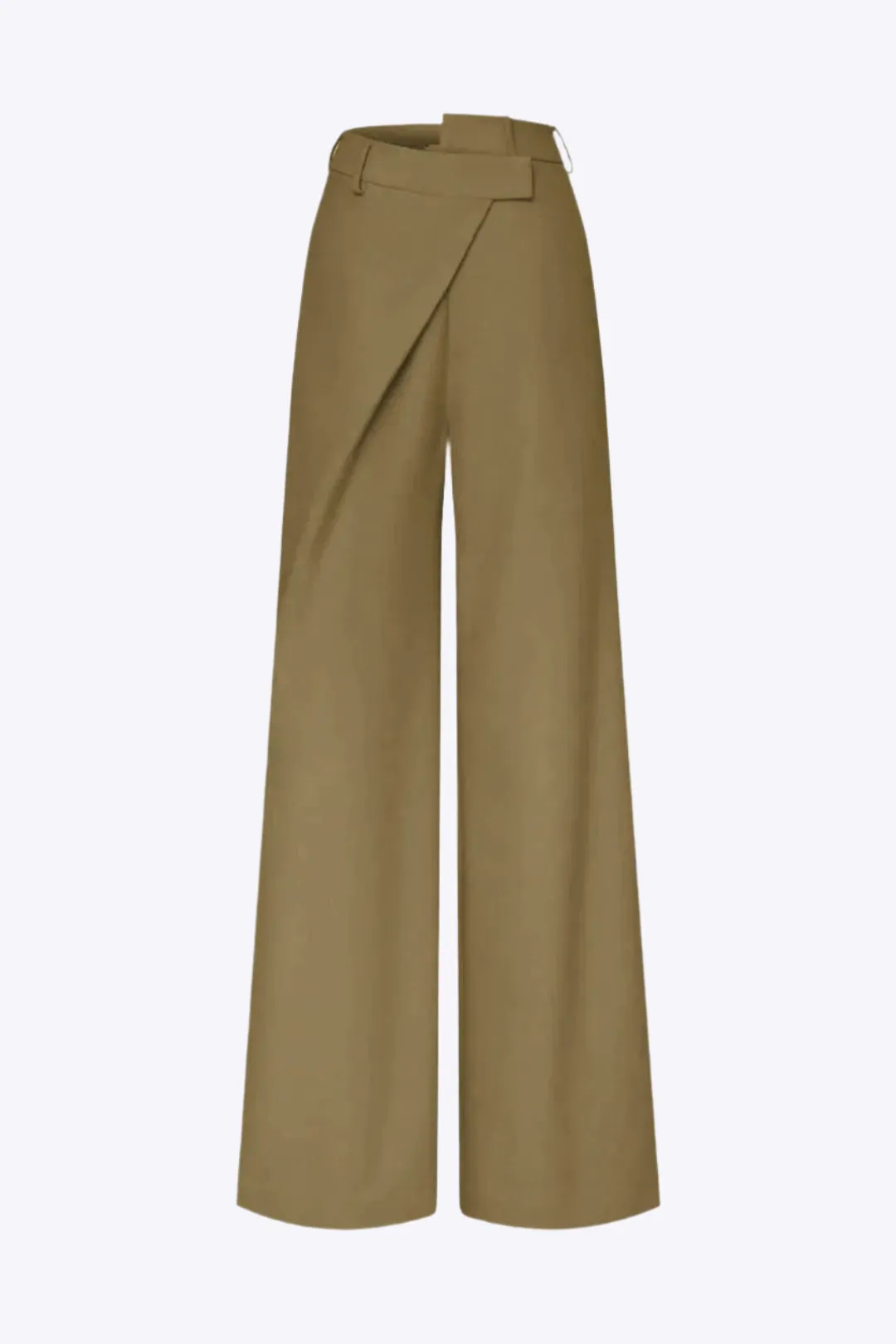 Ulani - Trendy Asymmetrical Hem Woman's Trousers