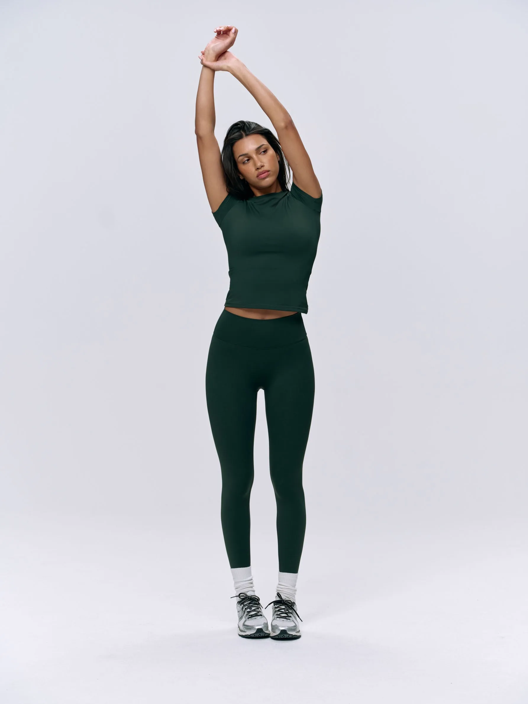 Ultimate Short Sleeve Top - Pine Green