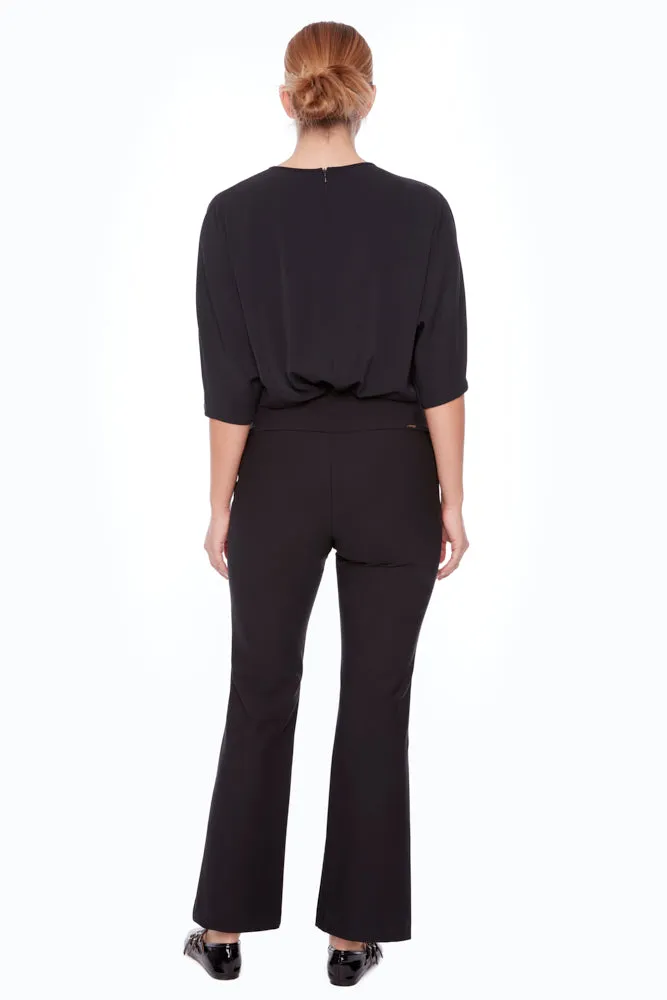 Up Pants 68252- Precision Ponte Full-Length Boot Leg Pants