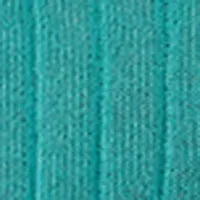 V-Neck Sheer Ribbed Cardigan
