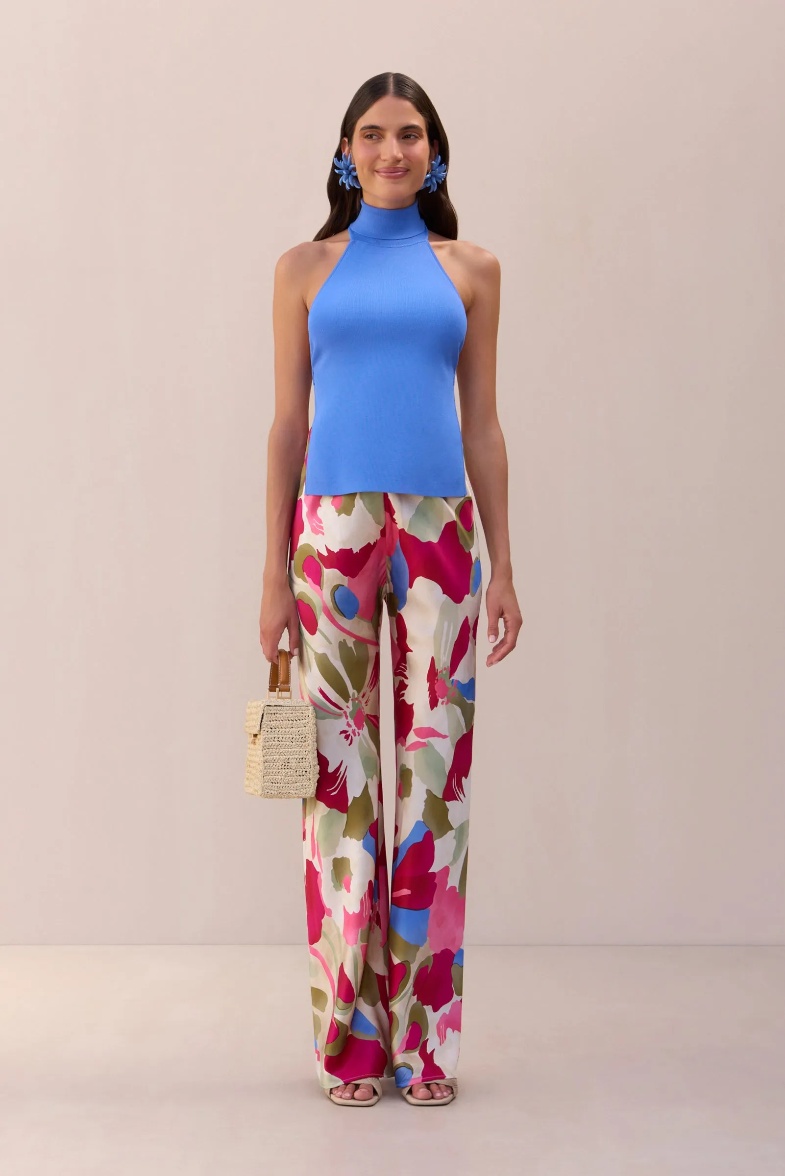 Wake Knit Top Capri