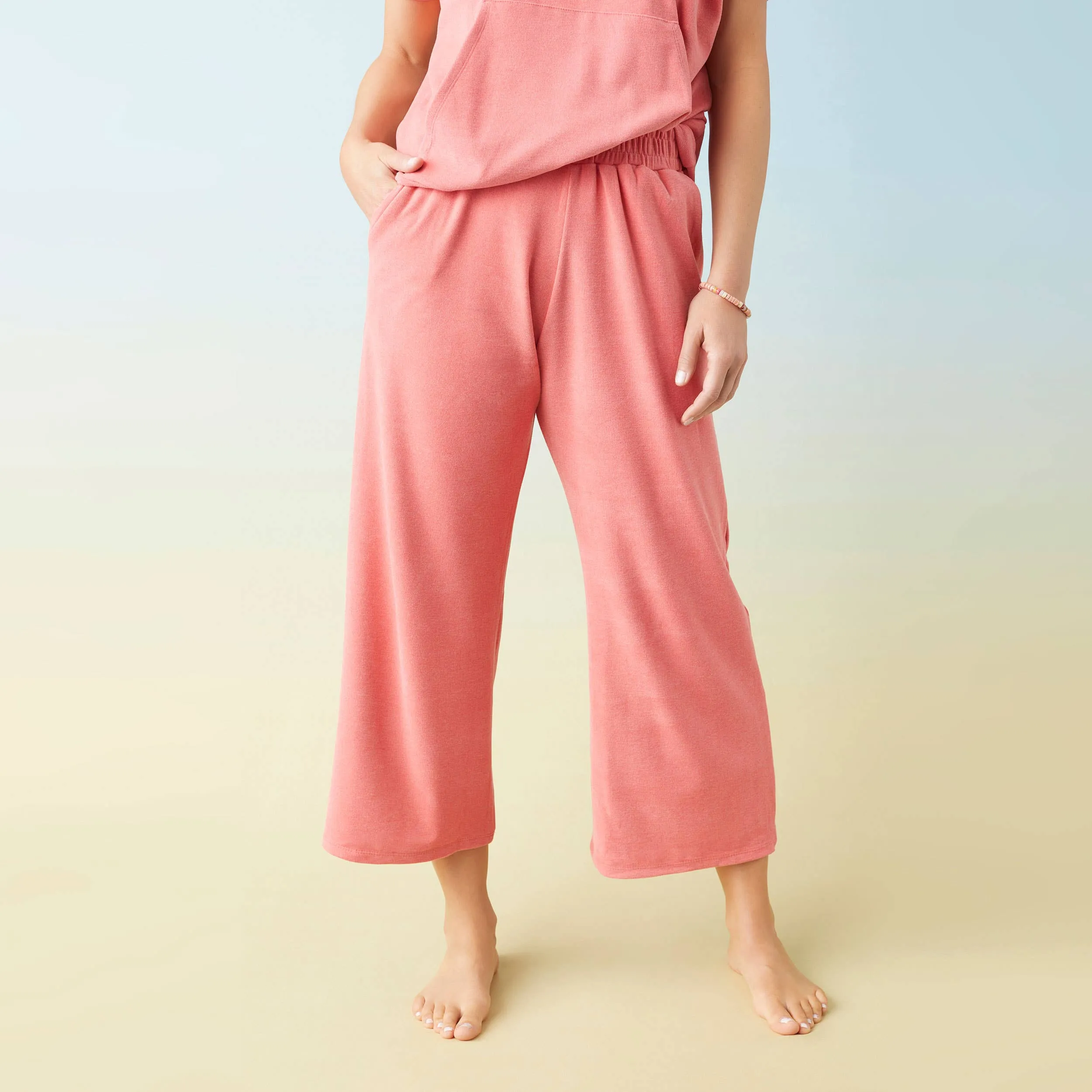 Weekend Brushed Pocket Crop