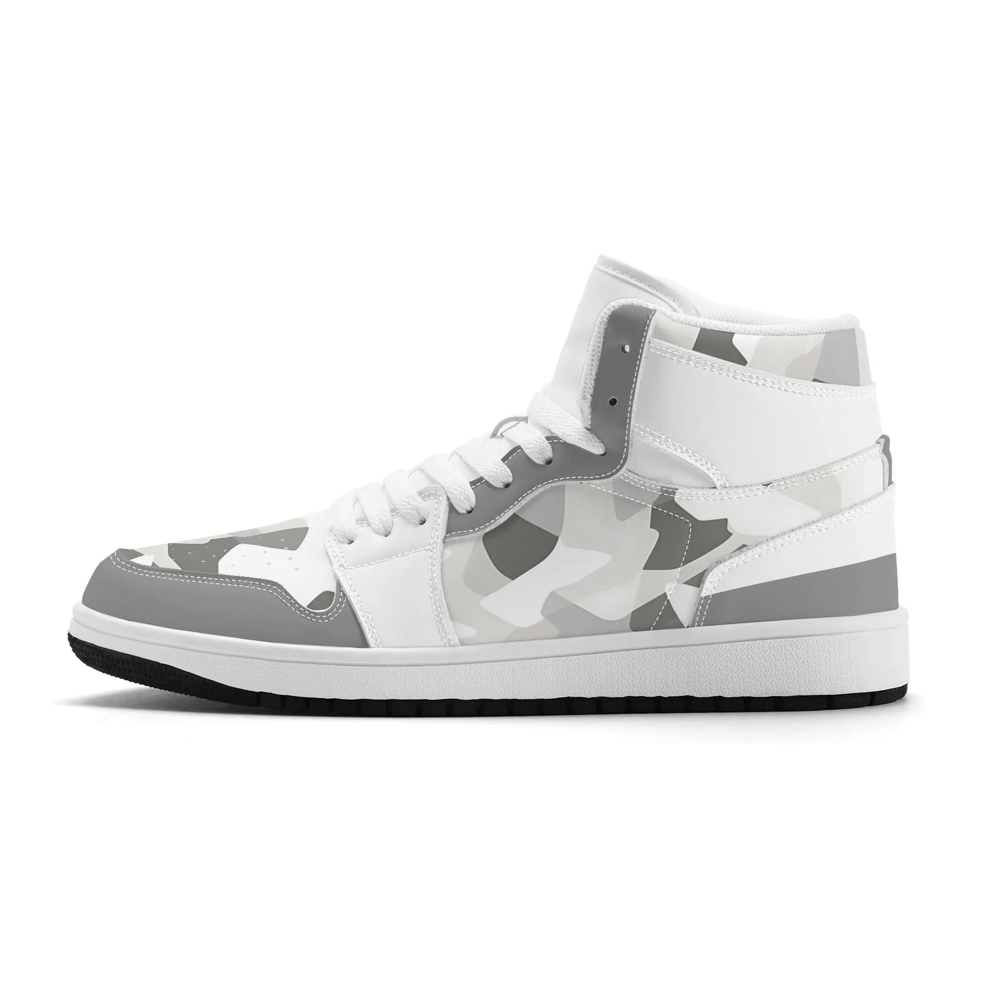 White Camo High Tops