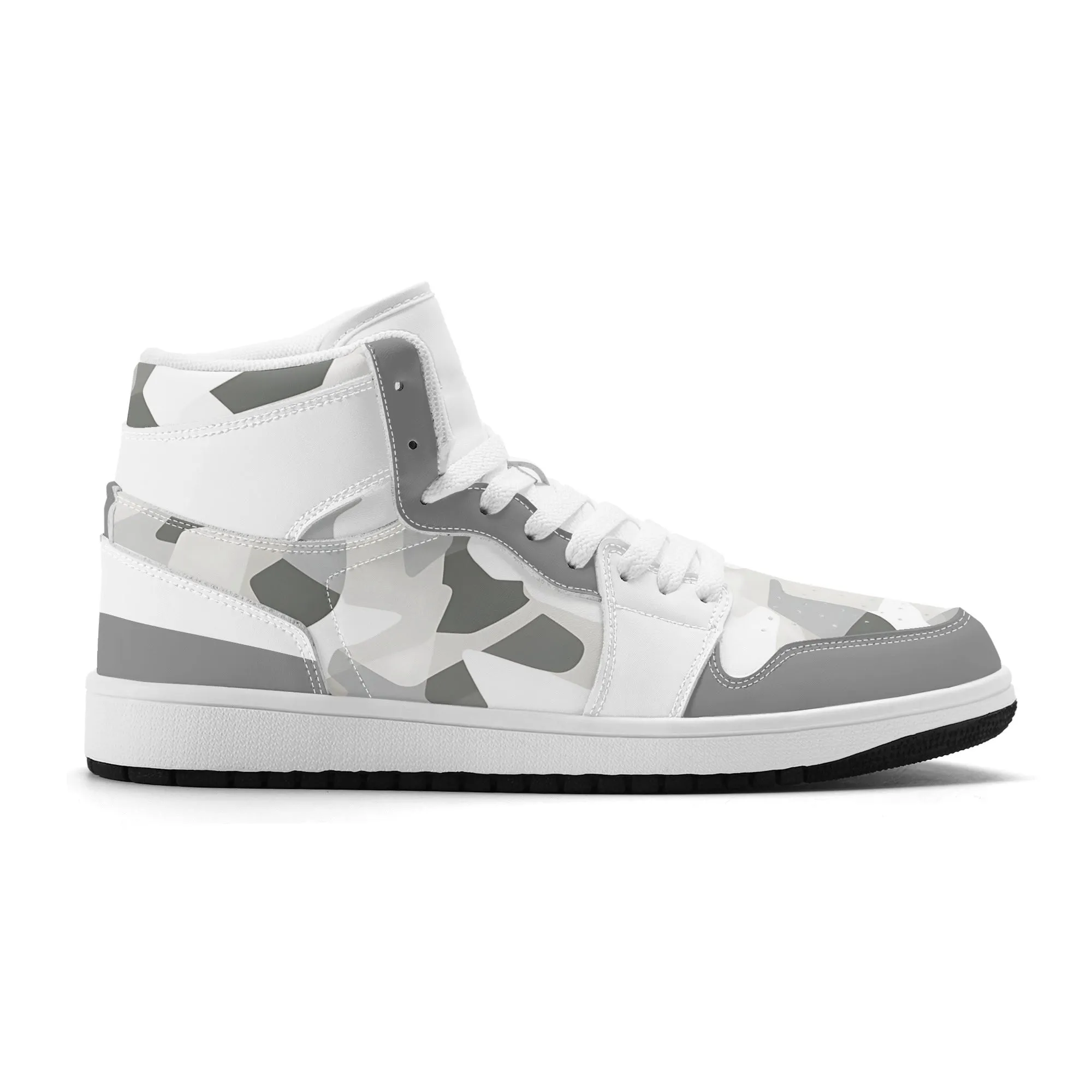 White Camo High Tops