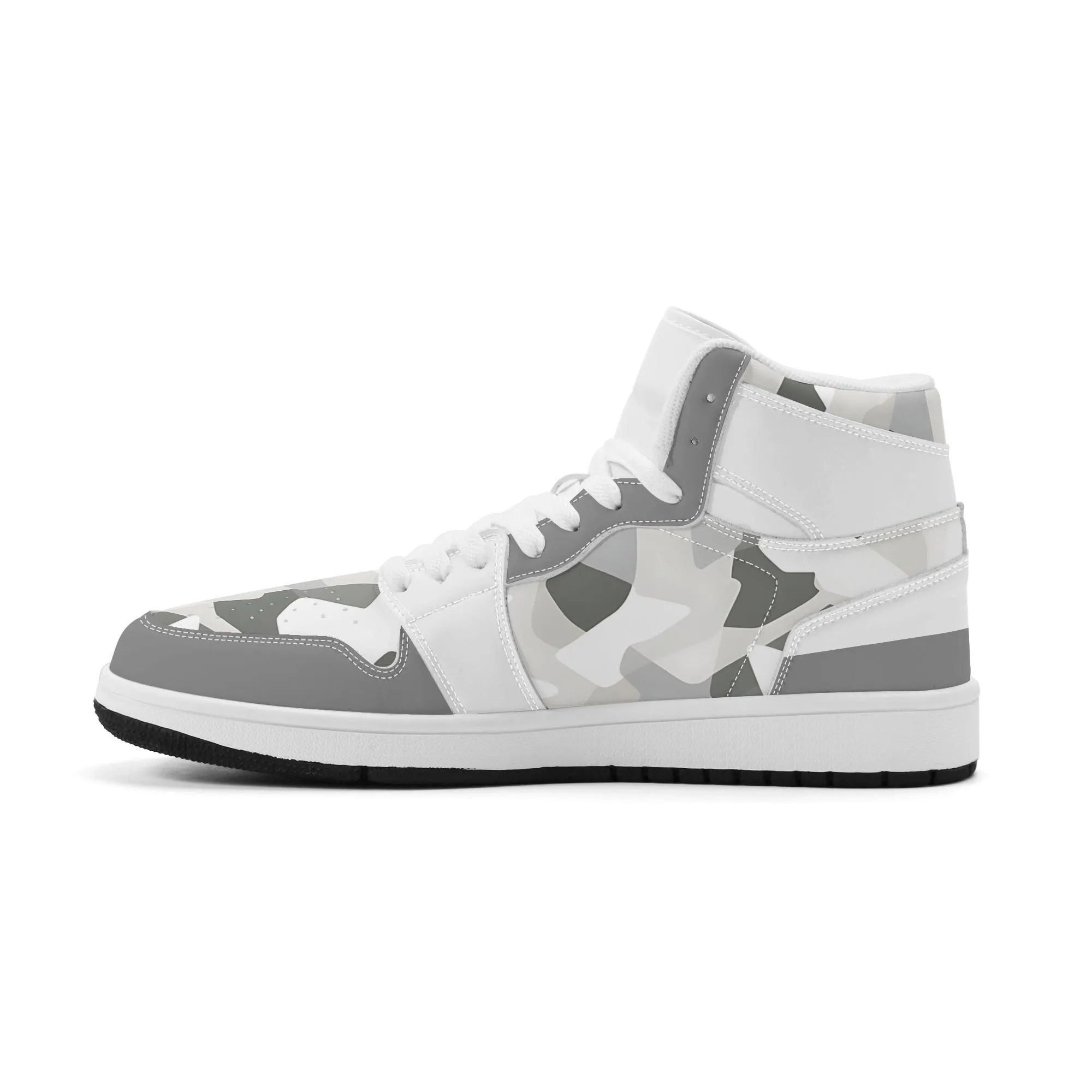 White Camo High Tops
